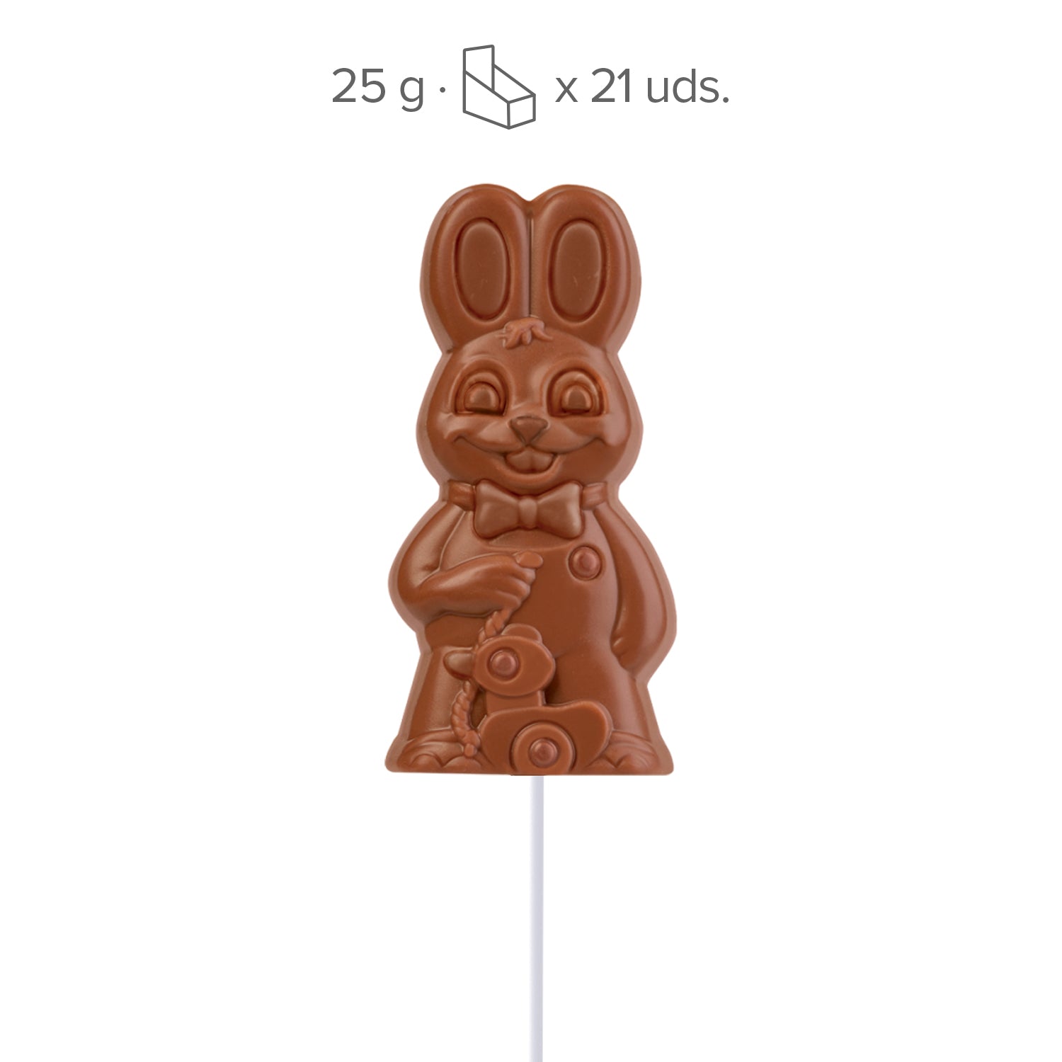 SUCETTE LAPIN CHOCOLAT AU LAIT 20GR