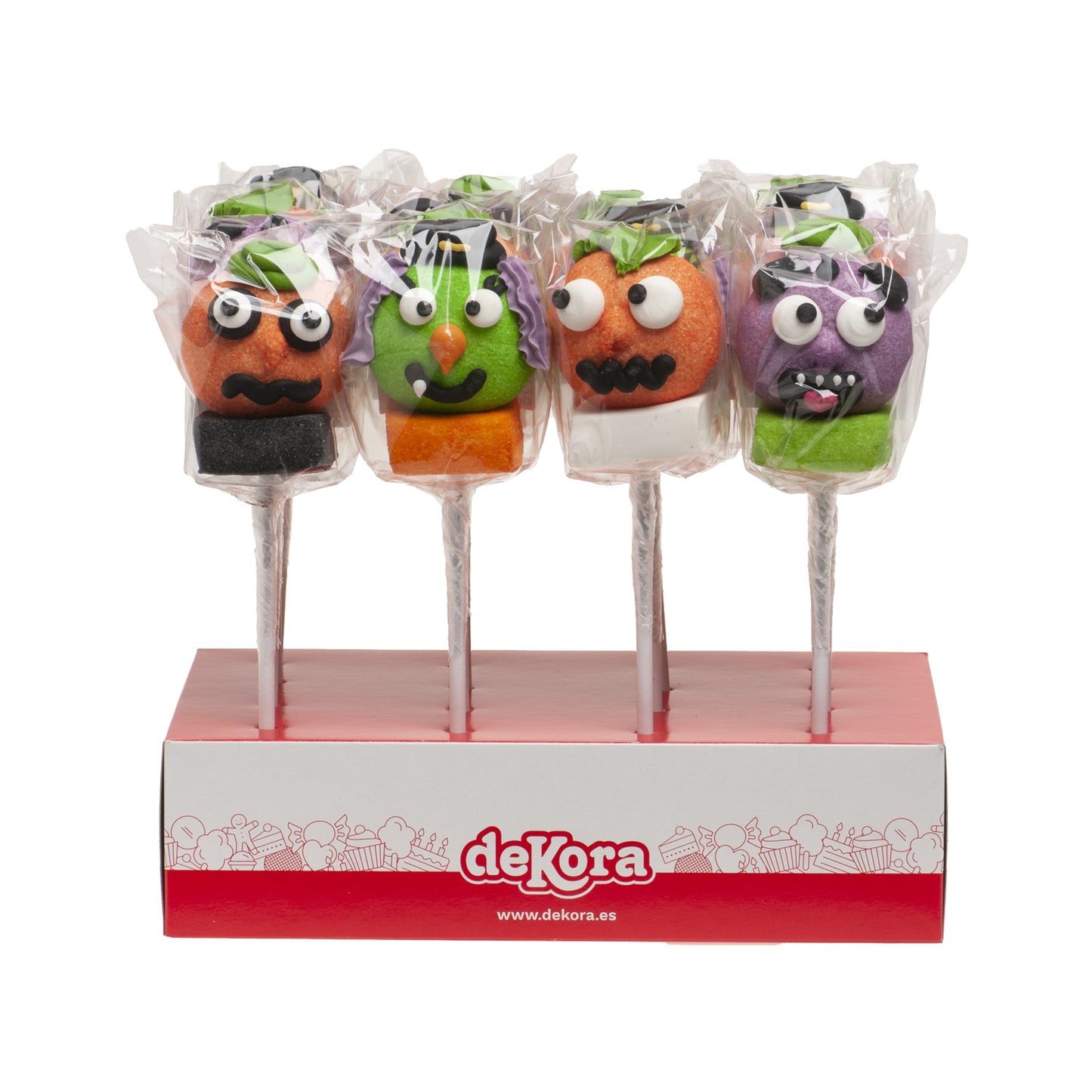 ASSORTIMENTO DI NUVOLE DI BROCHETE HALLOWEEN 45GR