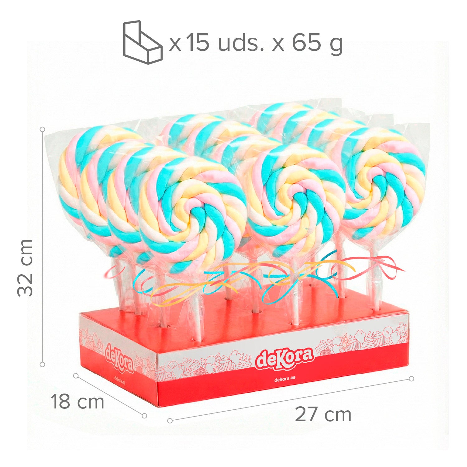 PIRULETA MALLOW TWIST 65GR