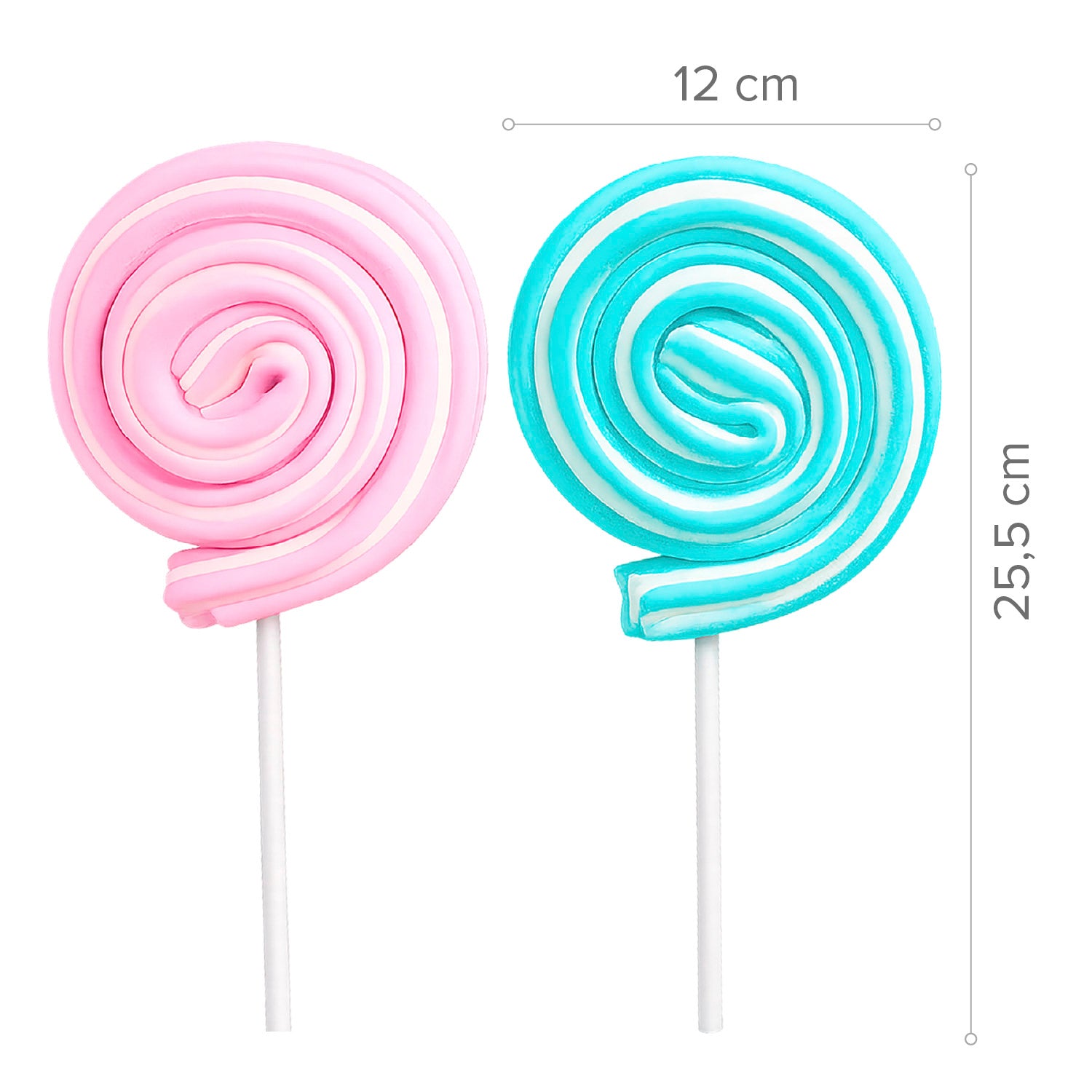 PIRULETA MALLOW TWIST AZUL Y ROSA 75GR