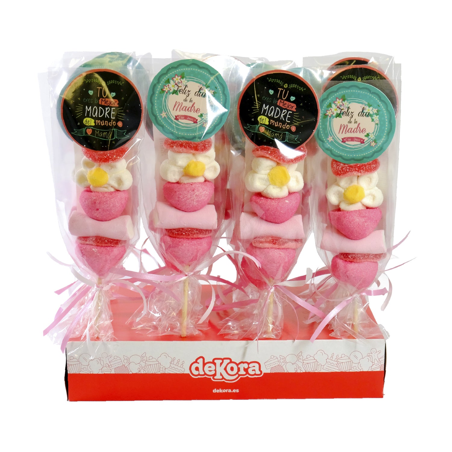 BROCHETA MALLOW SURT. DIA MADRE 40GR