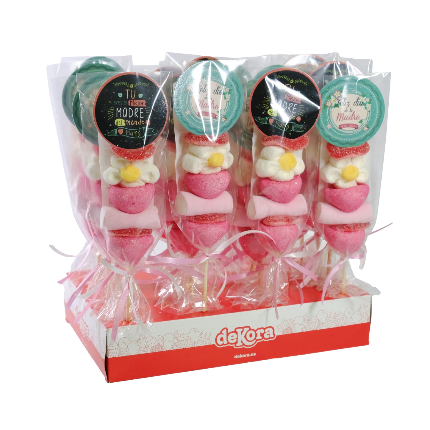 BROCHETA MALLOW SURT. DIA MADRE 40GR