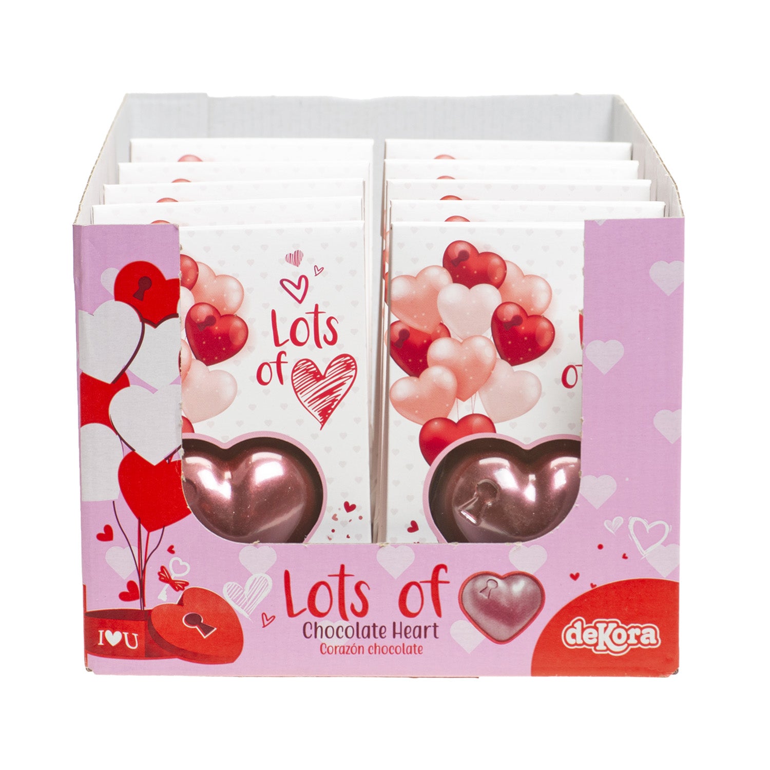 CUORE DI CIOCCOLATO POLVERIZZATO 42GR