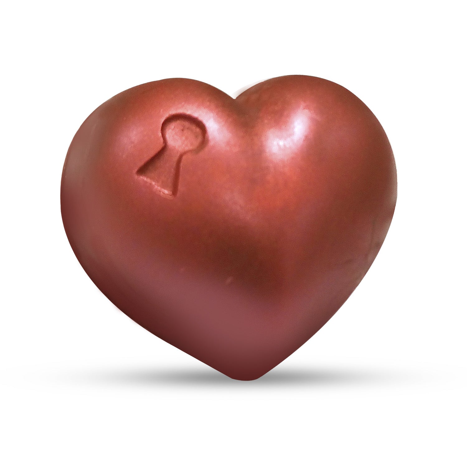 SPRAYED CHOCOLATE HEART 42GR