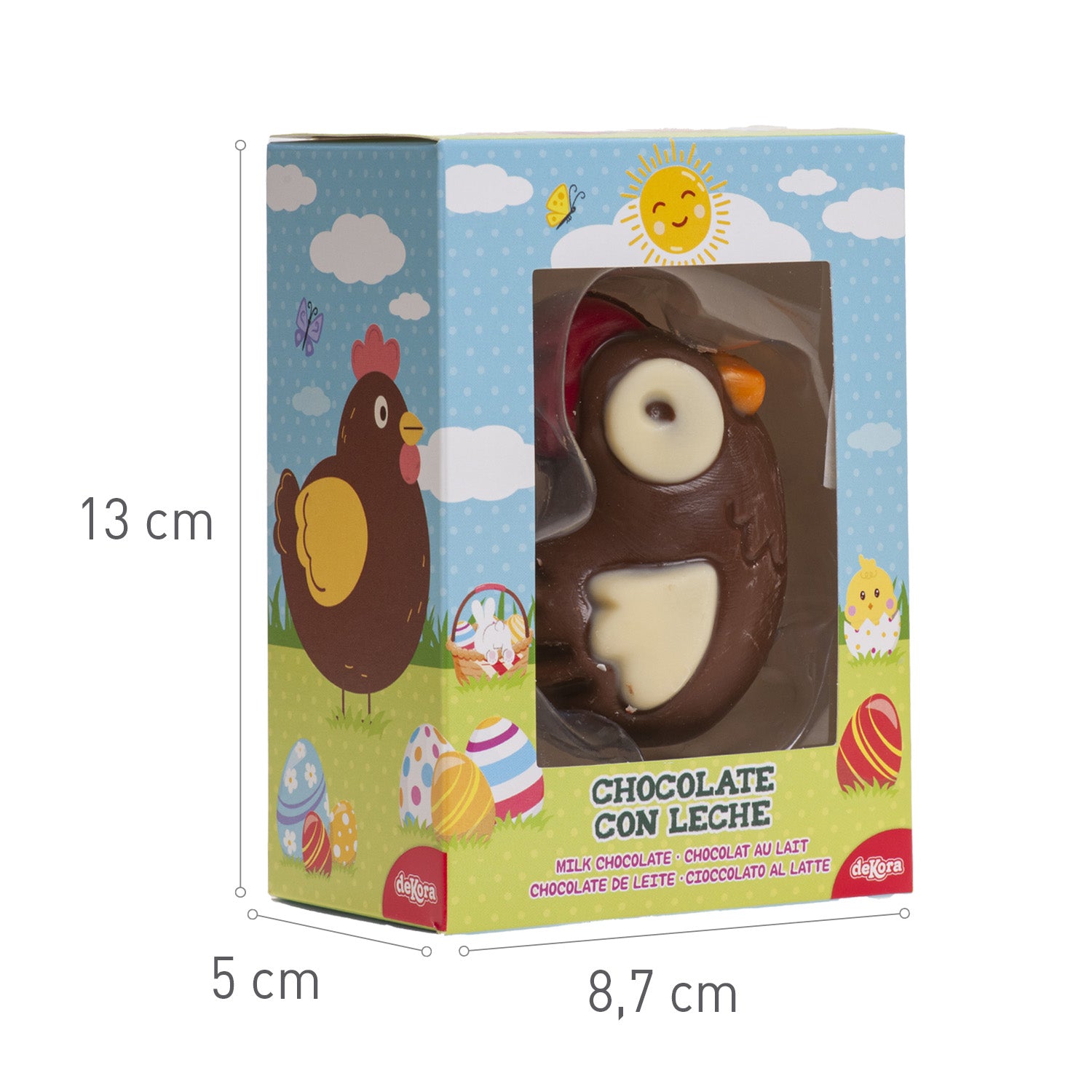 ASSORTED BUNNY AND CHICKEN CHOCOLATE 55 GR
