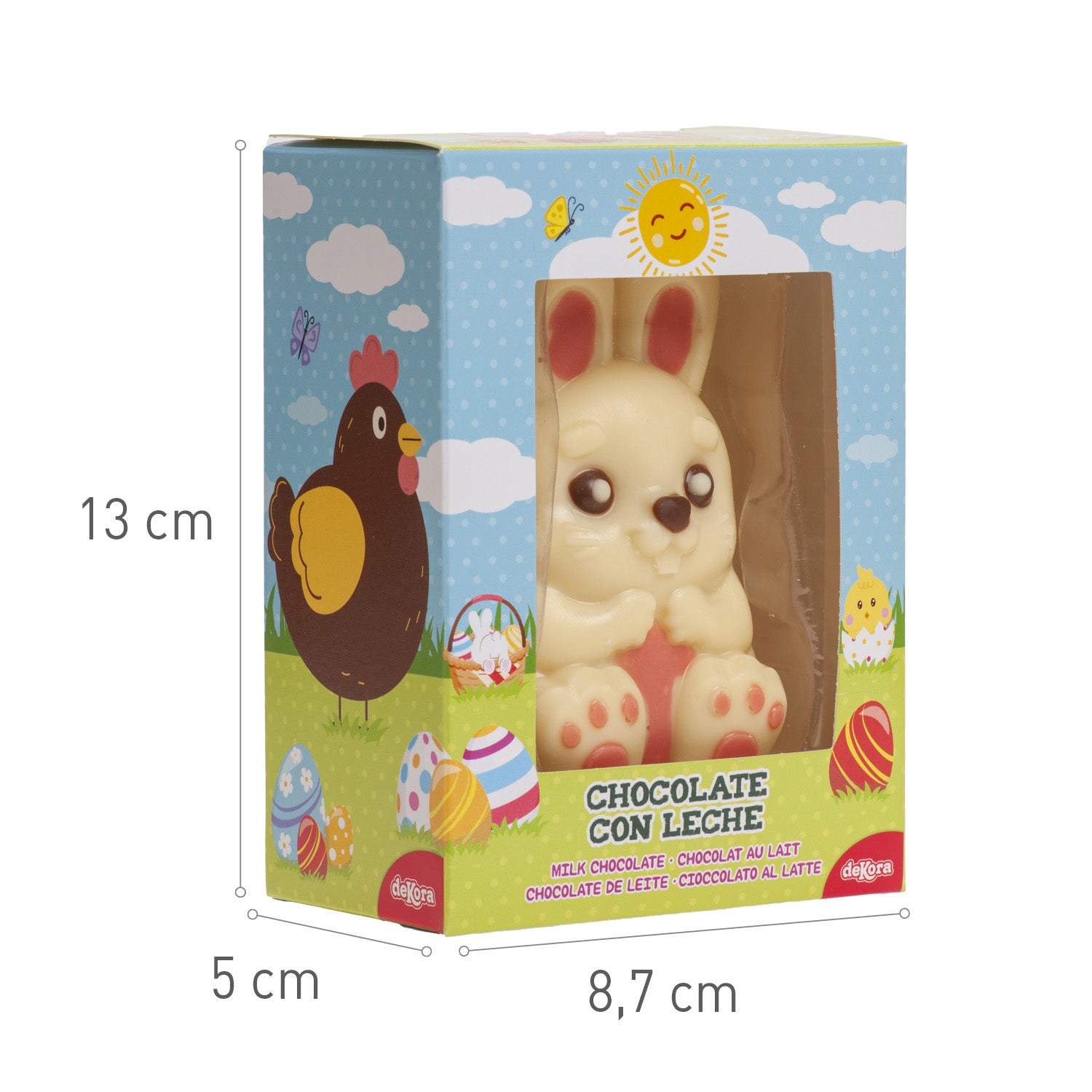 ASSORTED BUNNY AND CHICKEN CHOCOLATE 55 GR