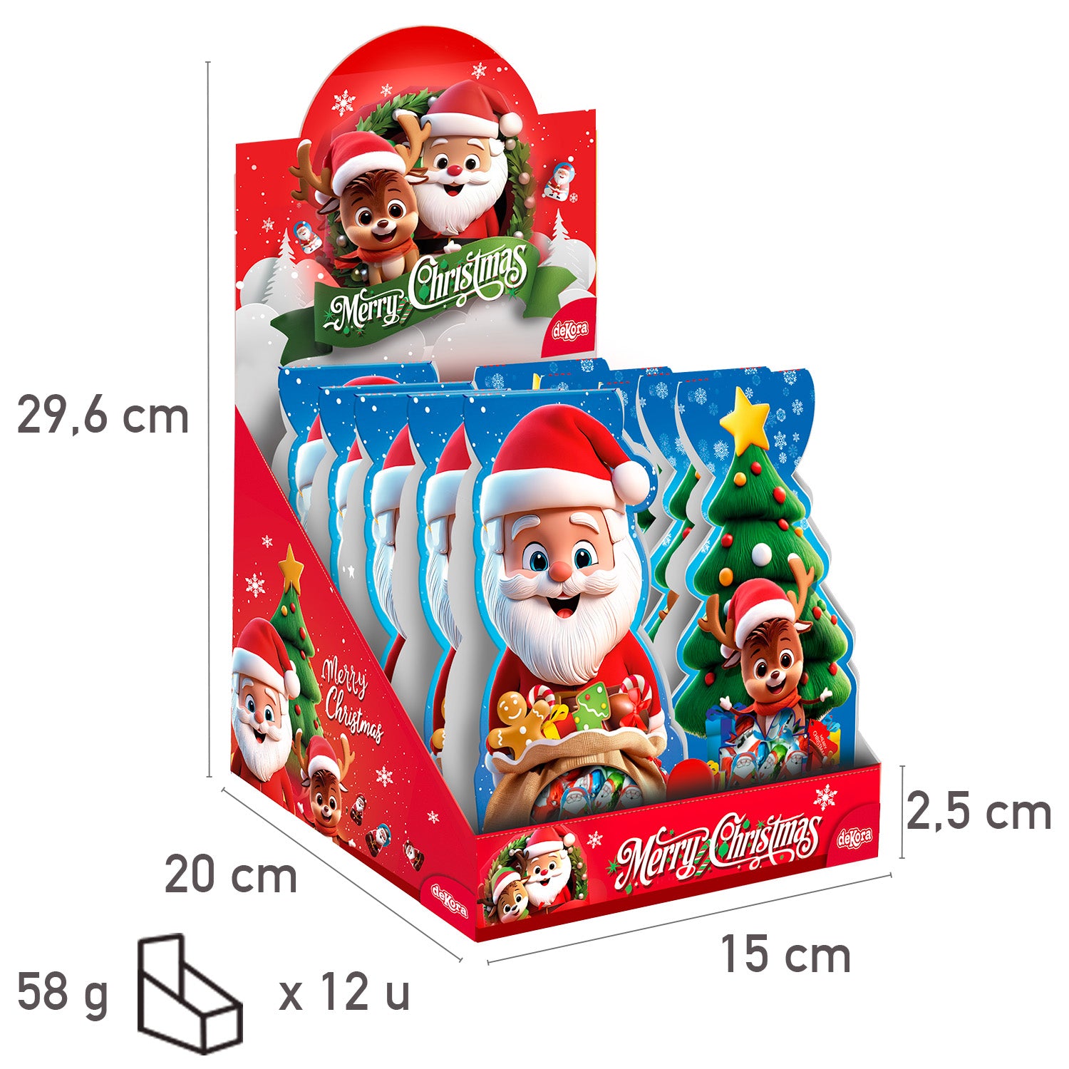 ASSORT.NOEL & REINDEER CHRISTMAS