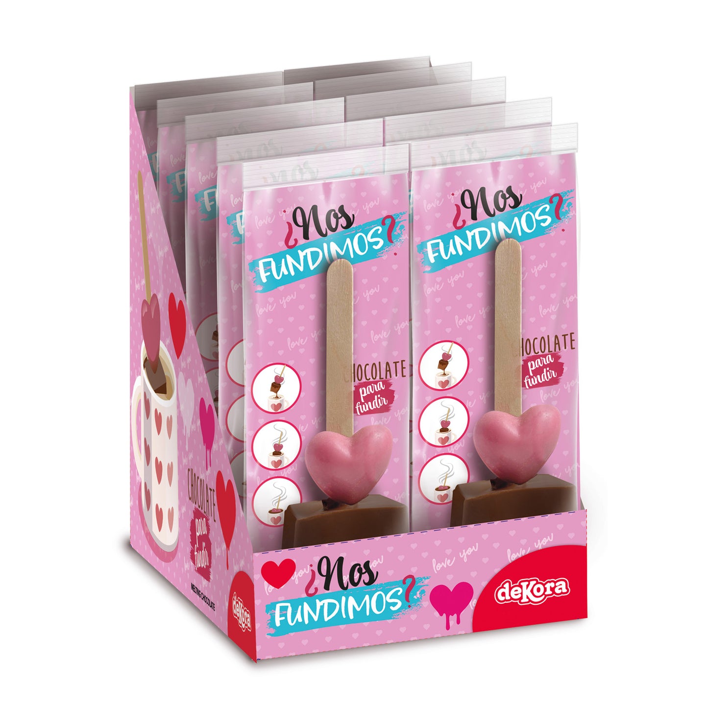 CIOCCOLATO DA FONDERE PER SAN VALENTINO