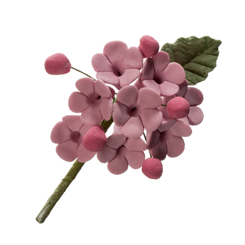 MINI RAMO DE FLORES DE AÇUCAR PASTEL&VIOLETA