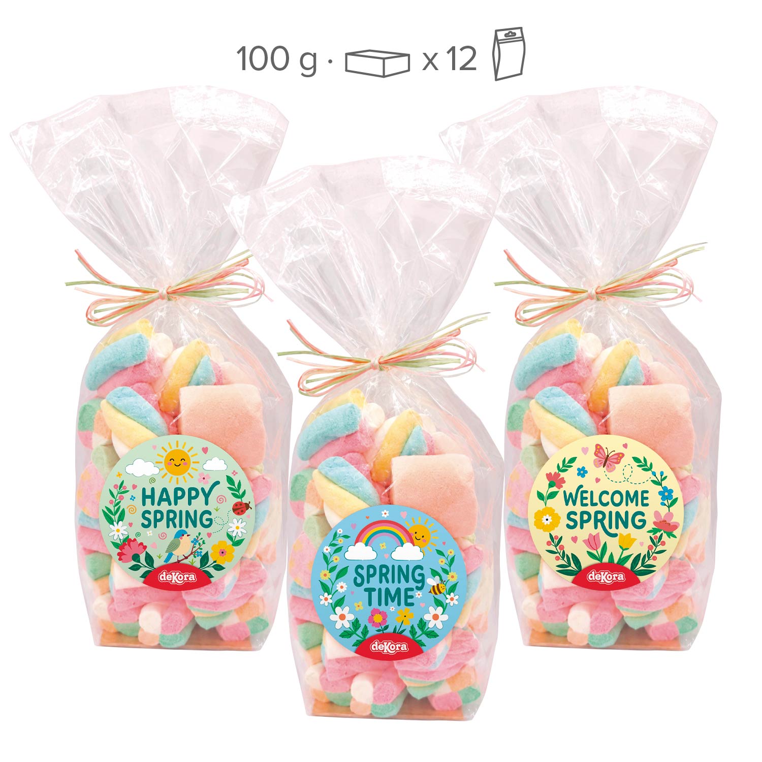 SAC PAQUES GUIMAUVE 100GR