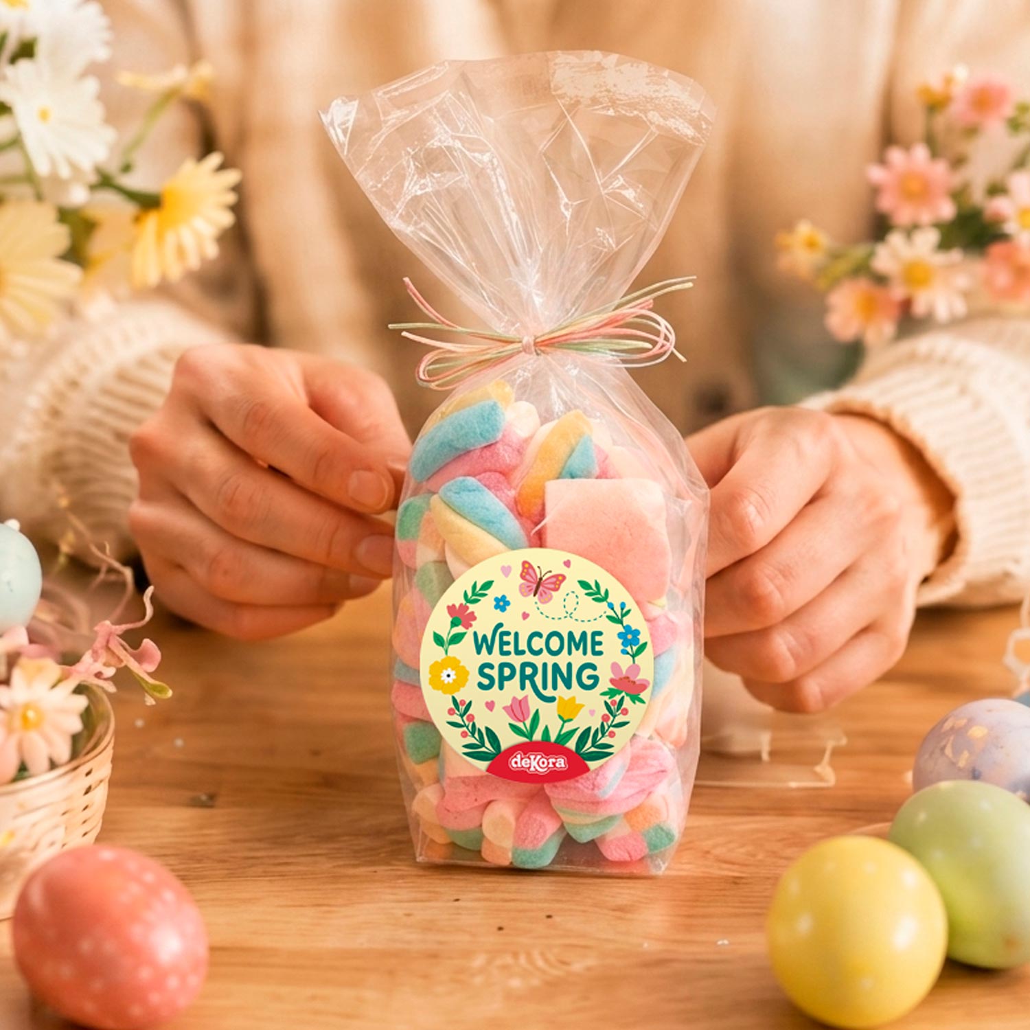 SAC PAQUES GUIMAUVE 100GR