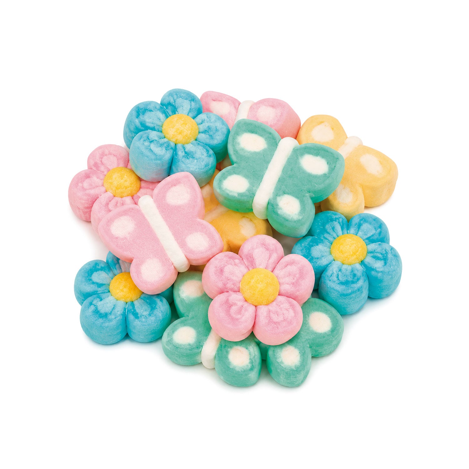 SACCHETTO DI FIORI E FARFALLA MALLOW 67GR