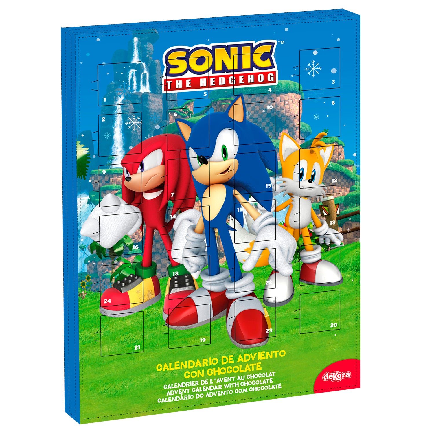 SONIC ADVENT CALENDAR NEW 50GR