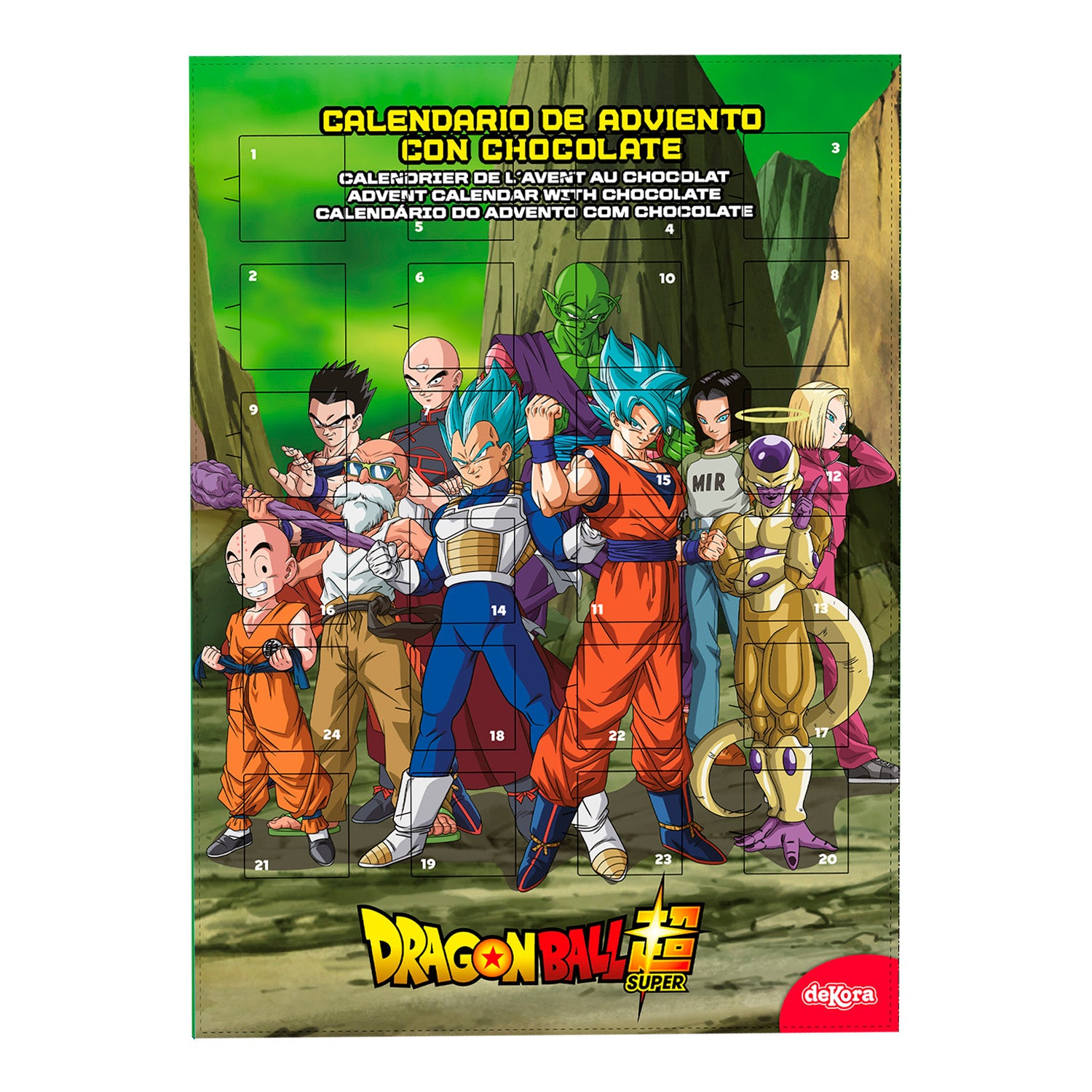 DRAGON BALL ADVENT CALENDAR 50GR