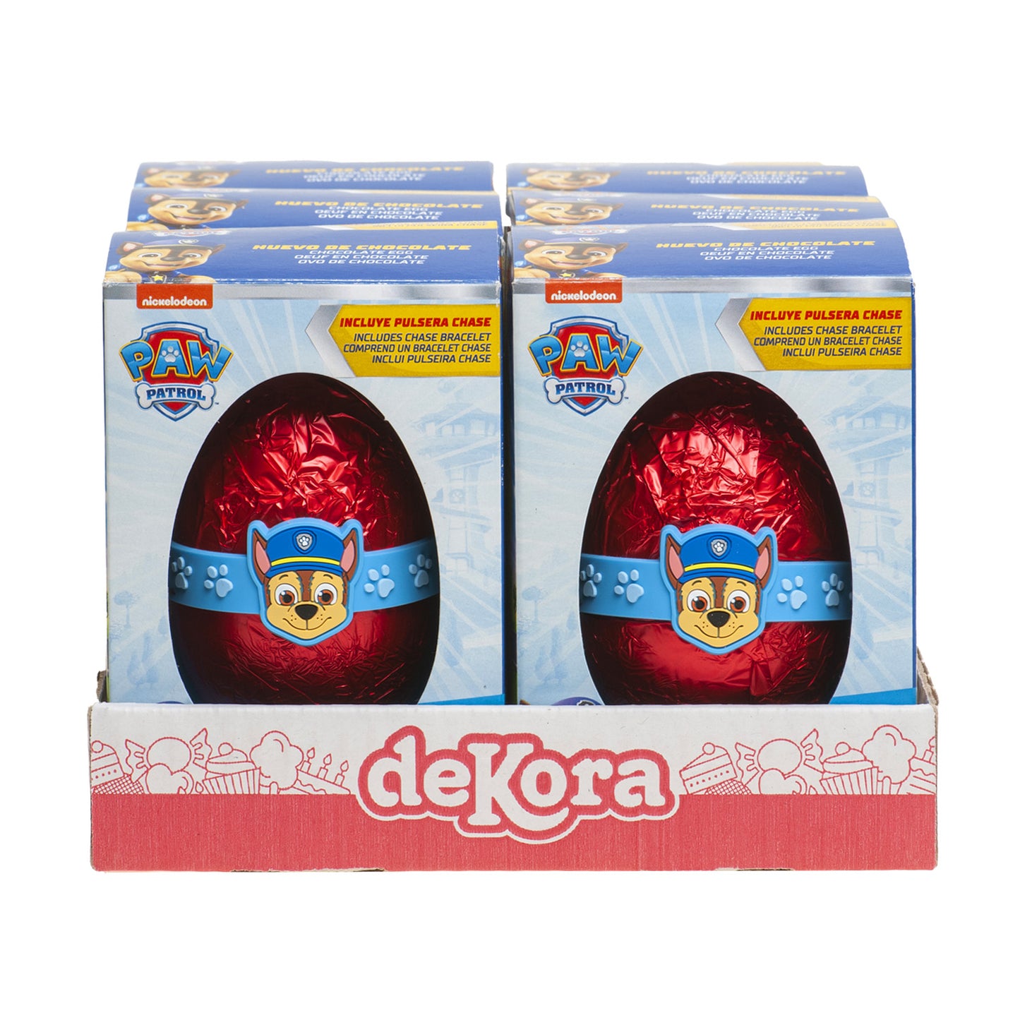 UOVO DI CIOCCOLATO CON BRACCIALE CHASE 55GR