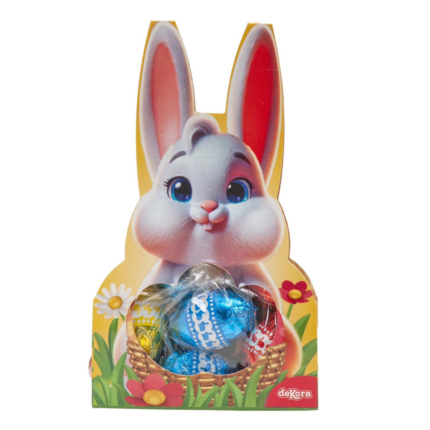 LAPIN AVEC DES OEUFS EN CHOCOLAT 60GR