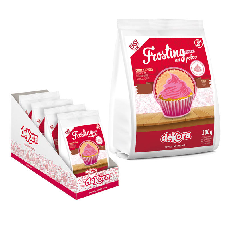 FROSTING POUDRE FRAISE 300 G