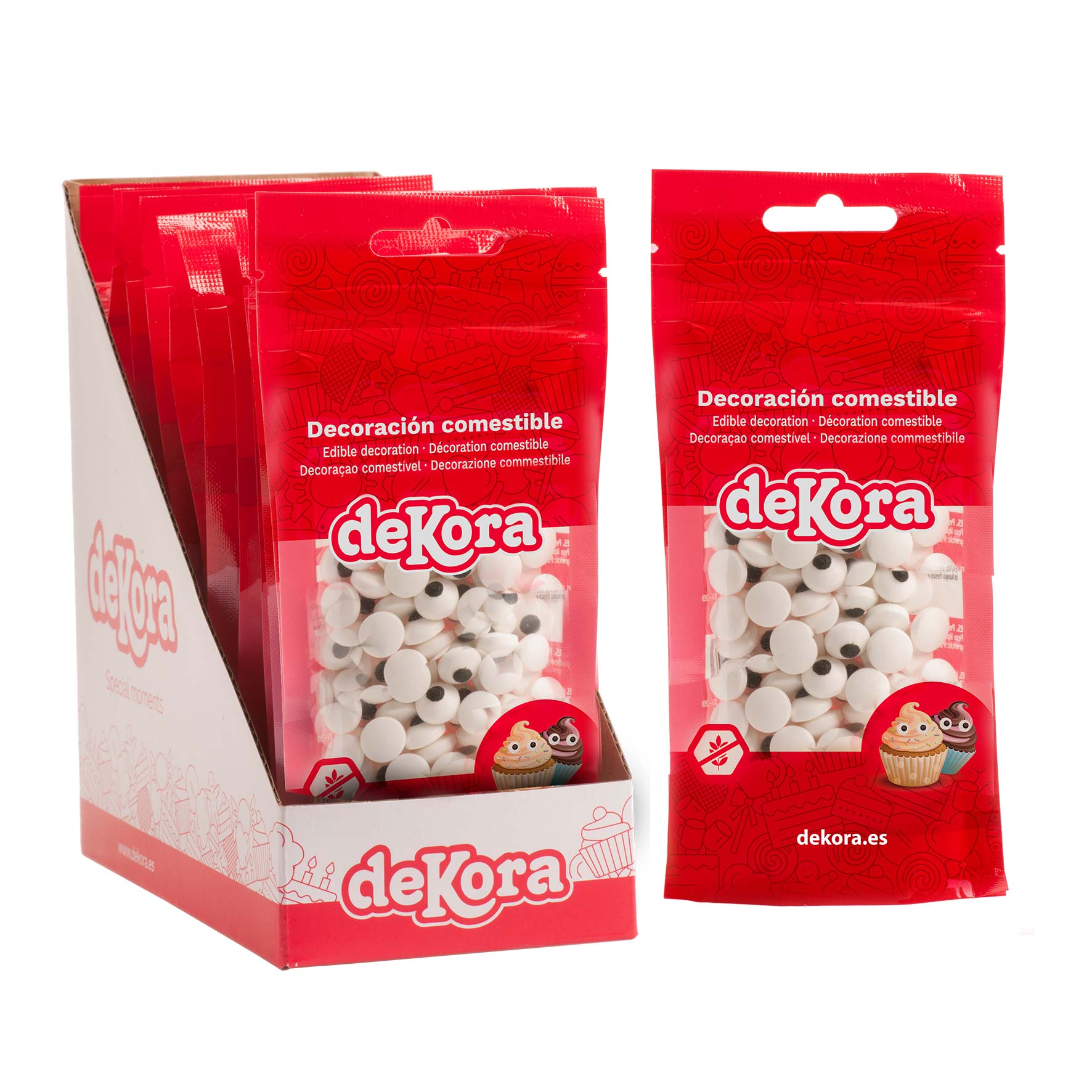 DISPLAY 10 BLISTERS OJOS DE CARAMELO 56 G