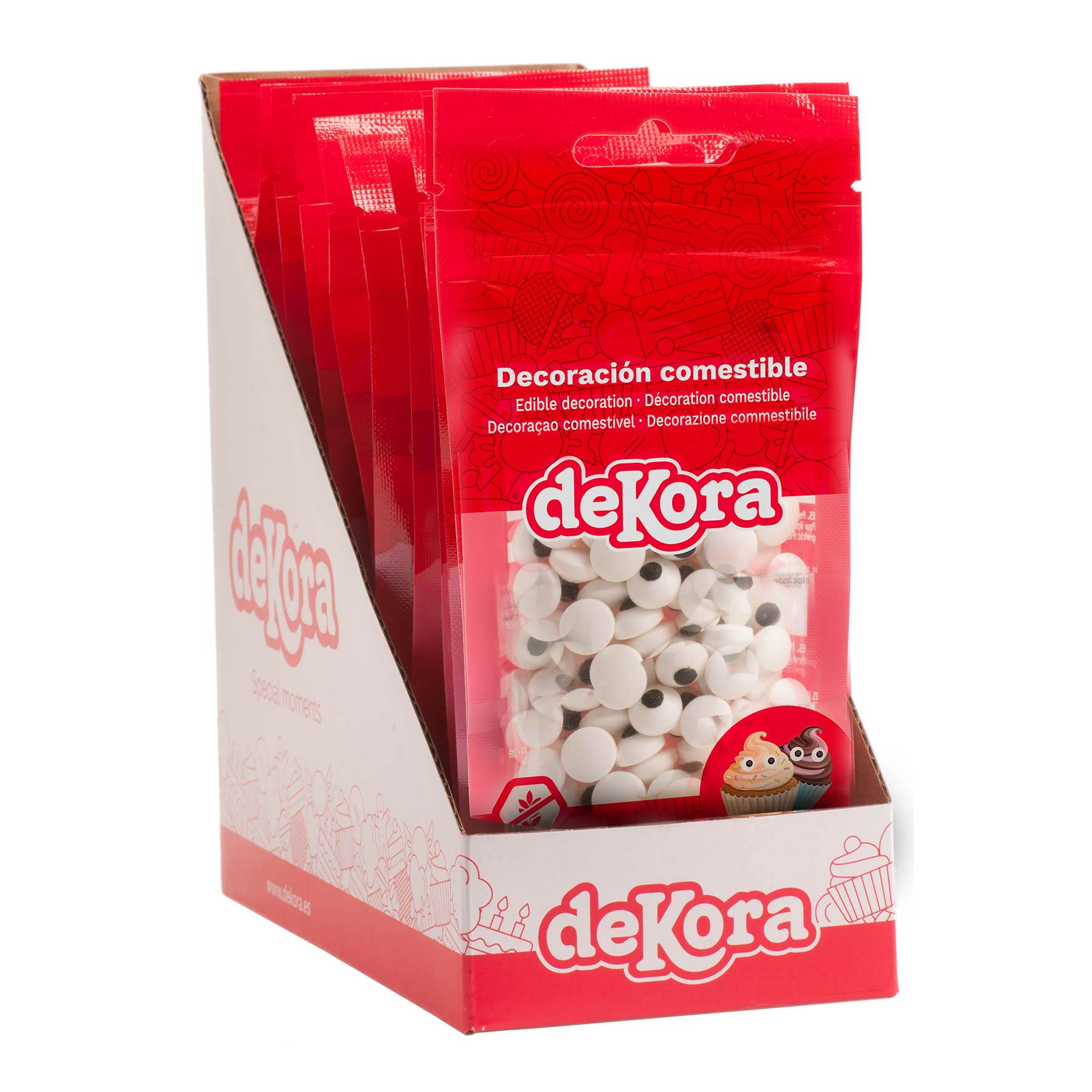 DISPLAY 10 BLISTERS OJOS DE CARAMELO 56 G