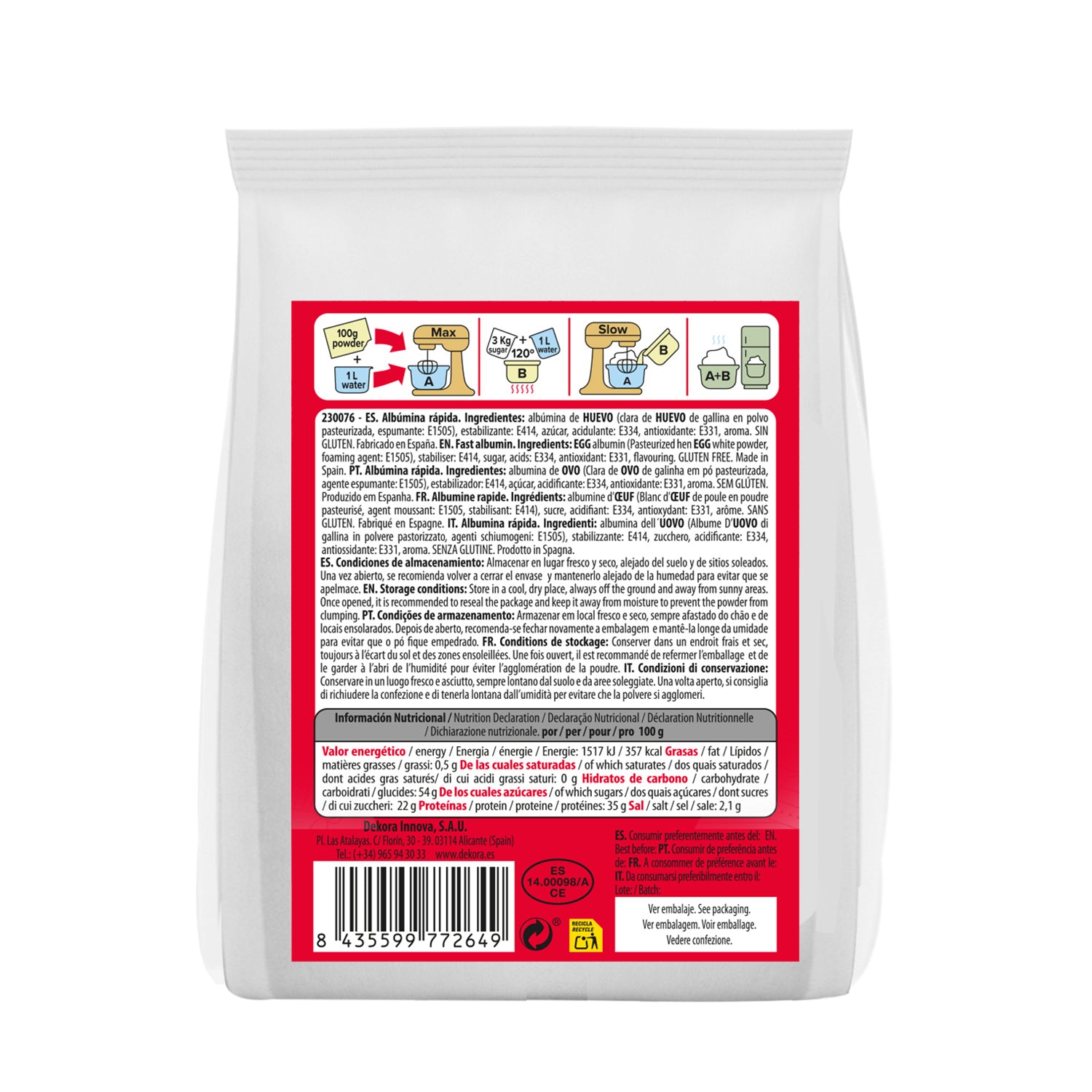 MERINGUE POWDER 200GR