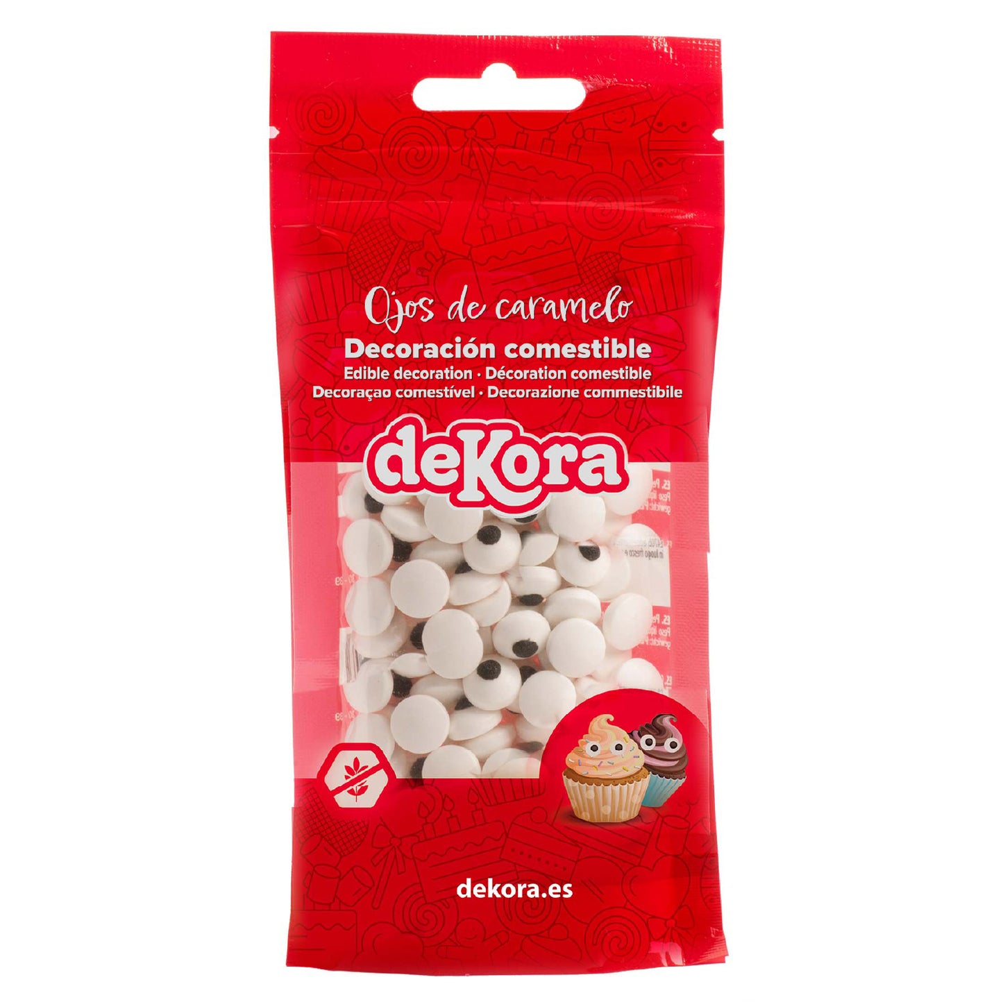 OJOS DE CARAMELO 56G DISPLAY 10 BOLSAS
