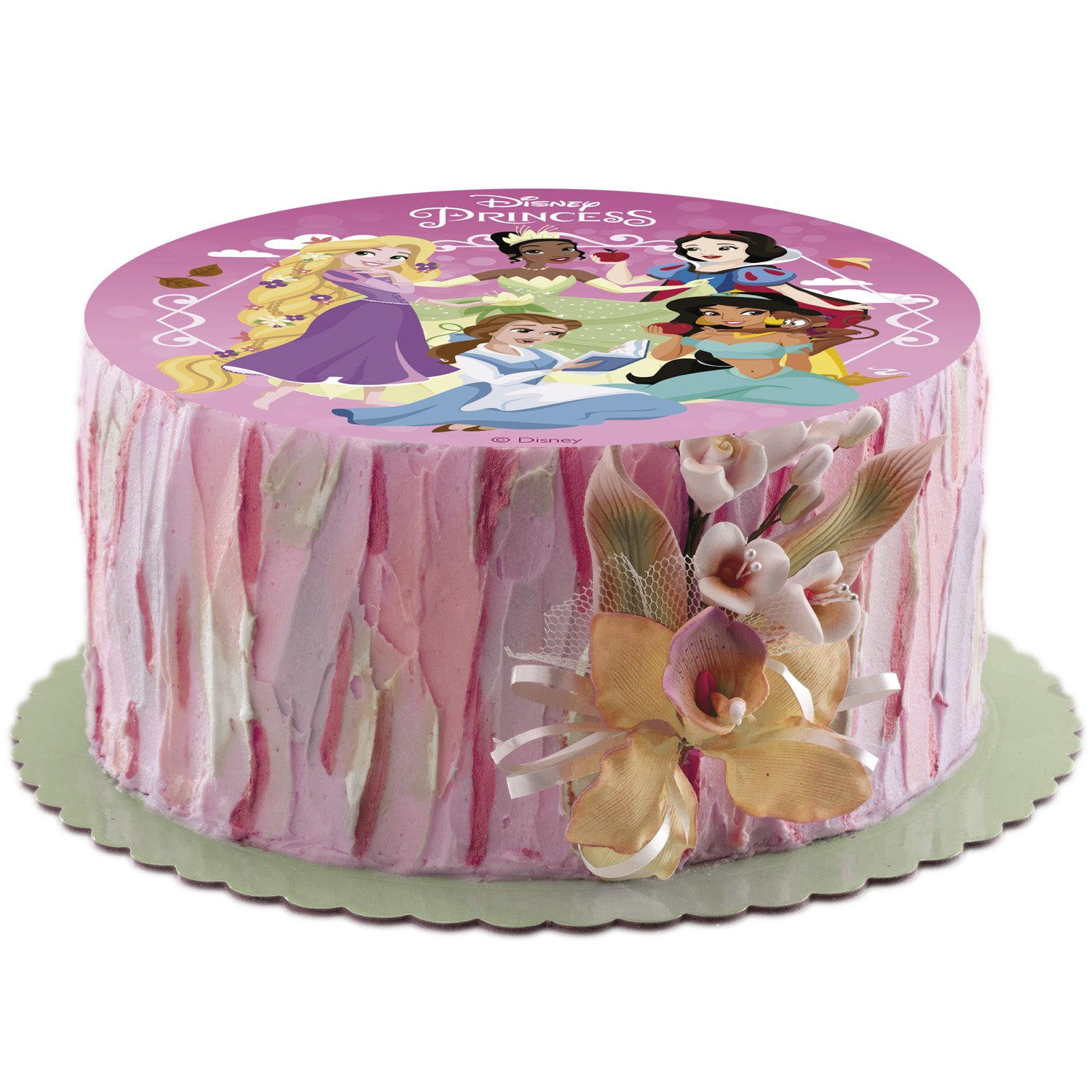 DISCO COMMESTIBLE TORTA PRINCESAS ZERO 15,5CM