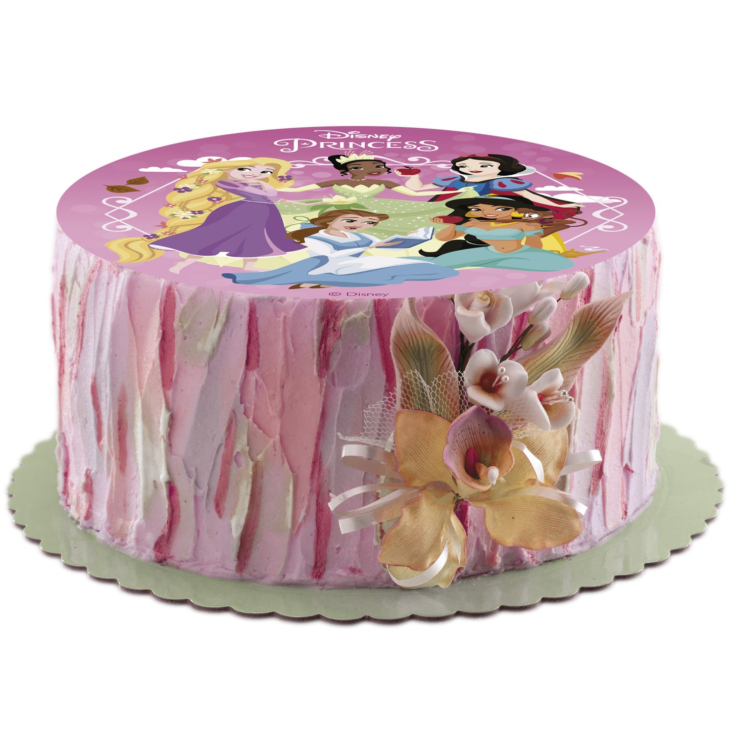 DISCO COMESTIBLE TARTA PRINCESAS ZERO 15,5CM