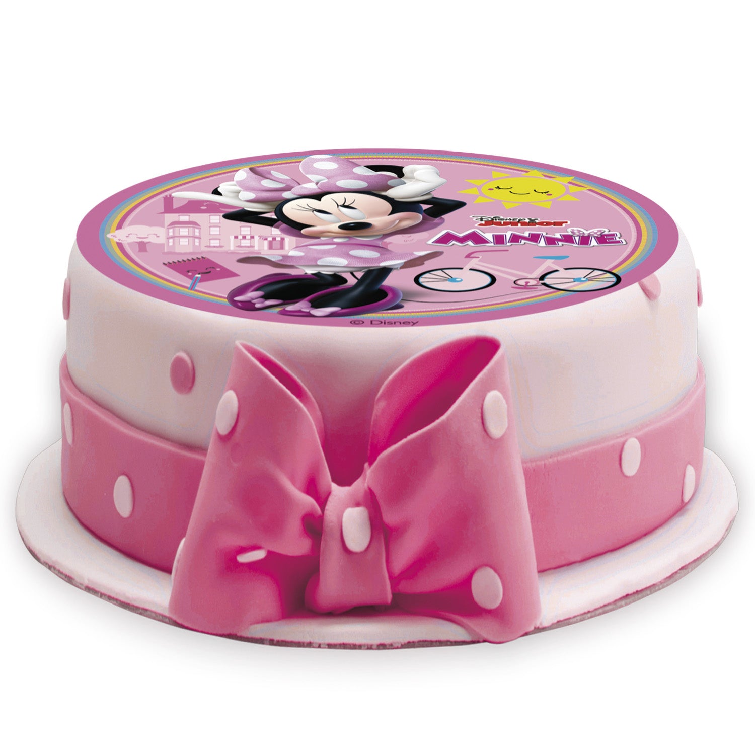 DISCO COMMESTIBLE TORTA MINNIE ZERO 15,5CM