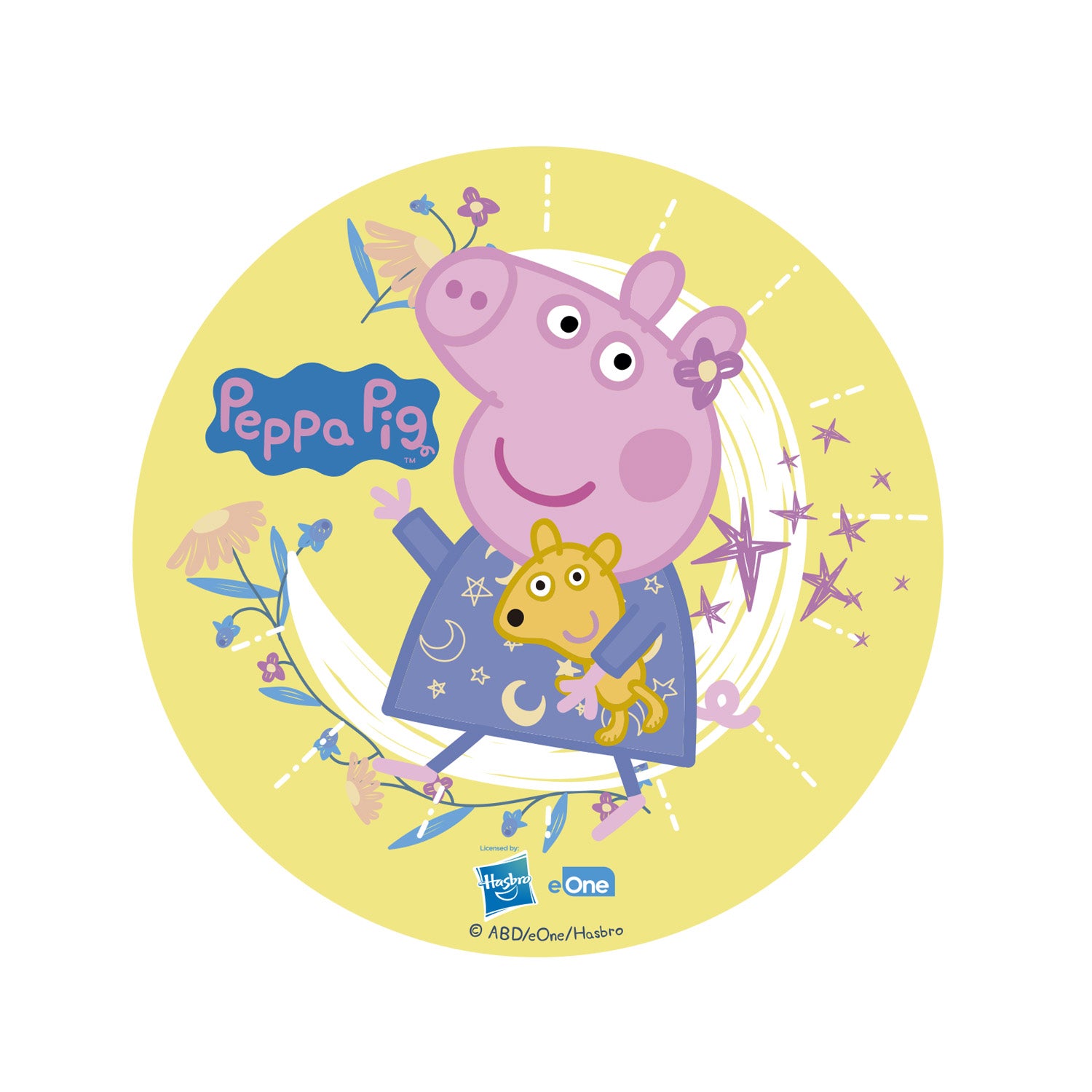 DISCO COMMESTIBLE TORTA PEPPA PIG ZERO 15,5CM