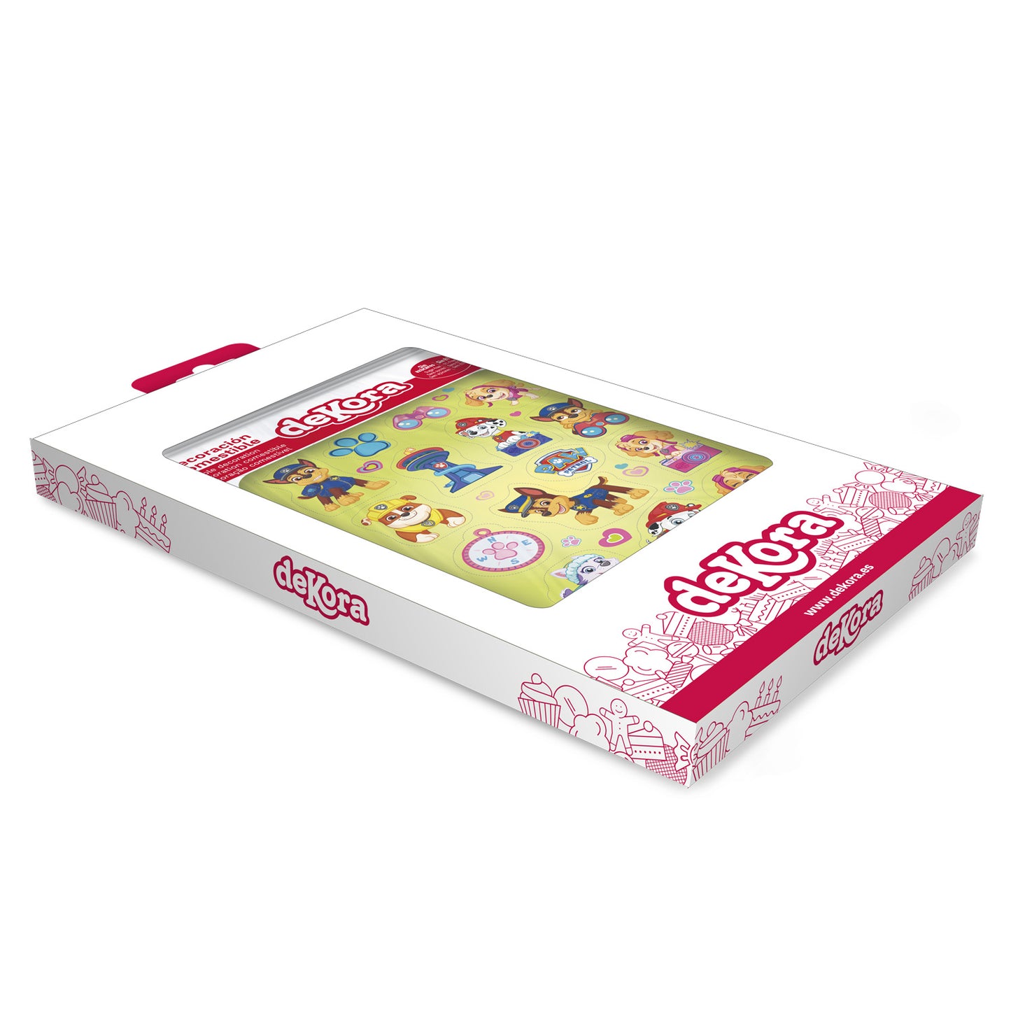 DECORACIÓN COMESTIBLE RECORTABLE PATRULLA CANINA ZERO