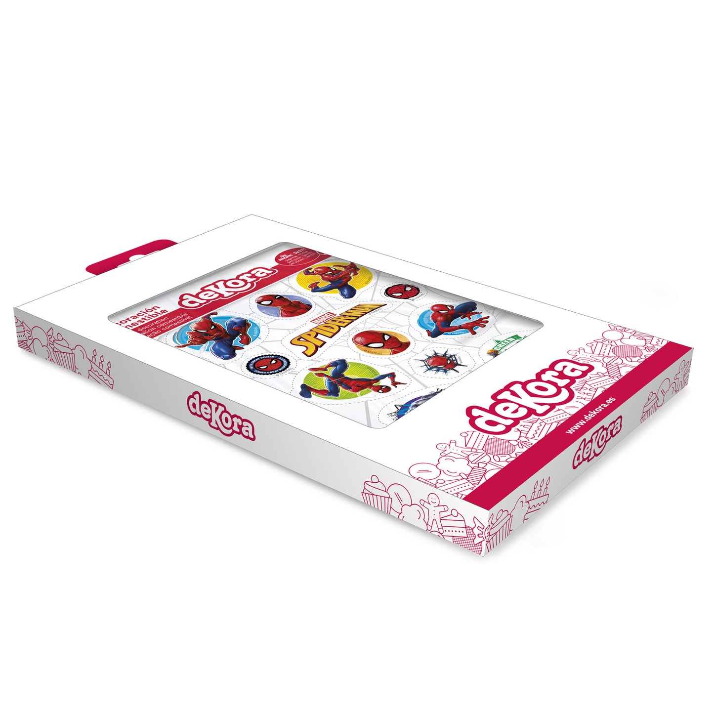 VESTIDOLCI COMMESTIBILE RITAGLIABILI SPIDER-MAN ZERO