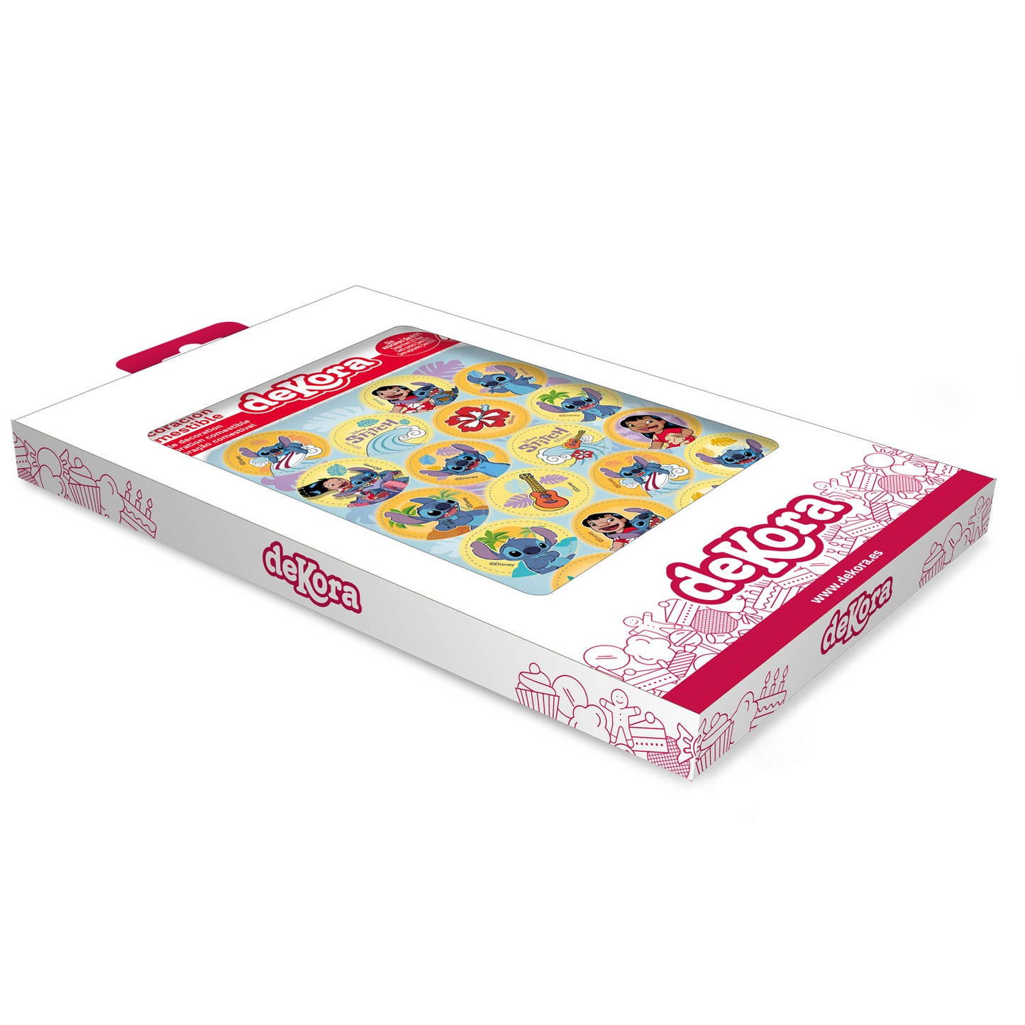 MINI DISQUES COMESTIBLES STITCH Ø 3,4CM ZÉRO A5