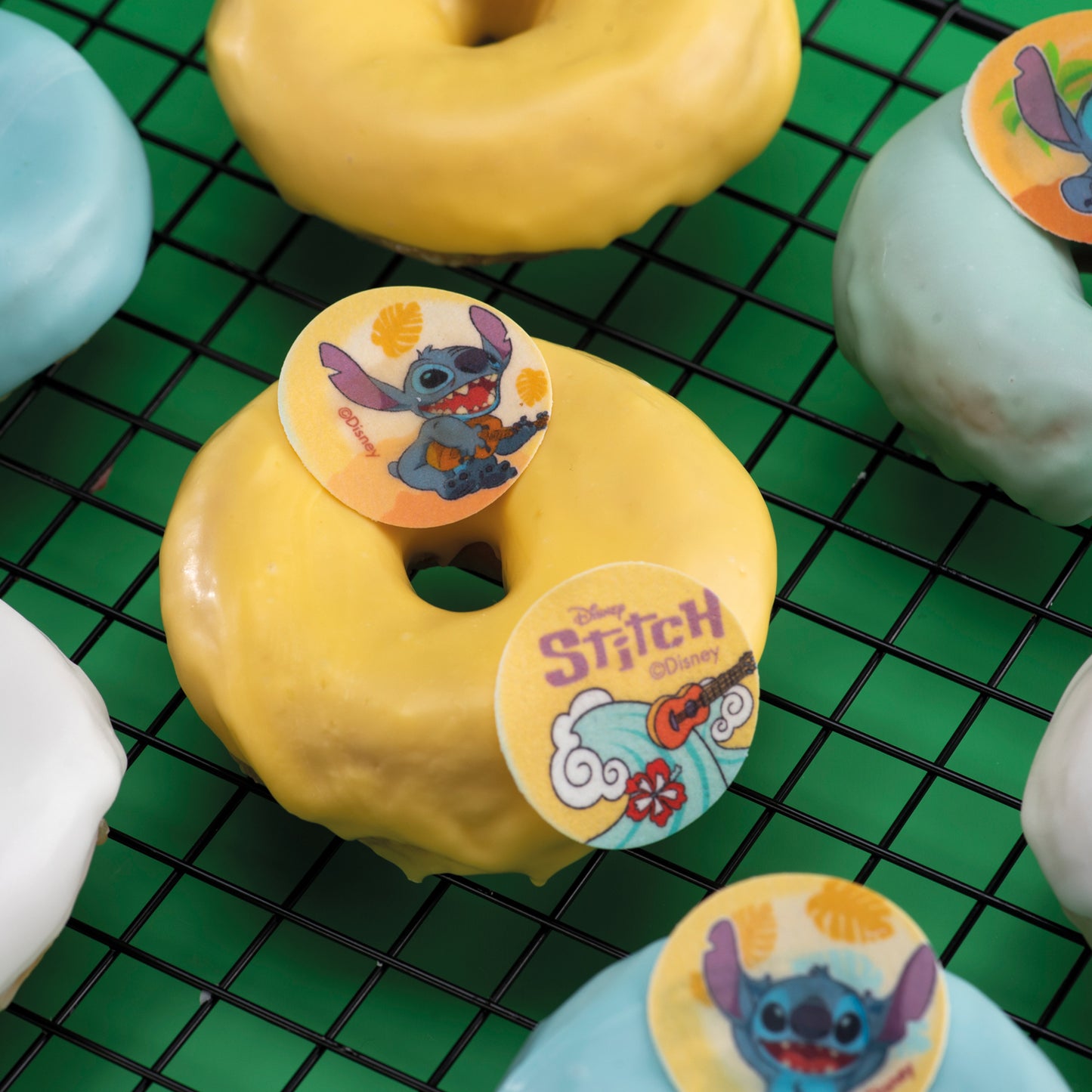 MINI DISQUES COMESTIBLES STITCH Ø 3,4CM ZÉRO A5