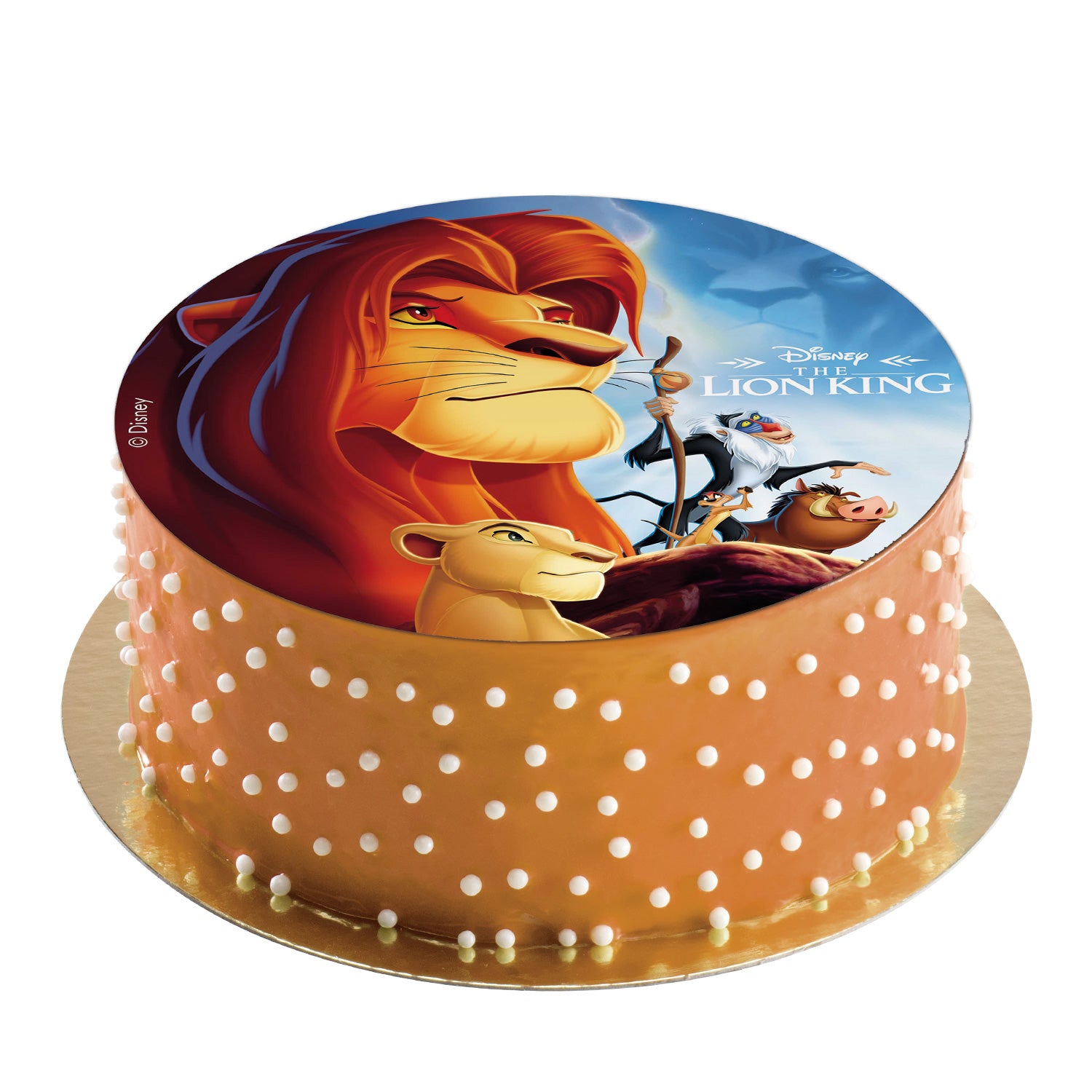 EDIBLE DISC LION KING CAKE ZERO 20CM