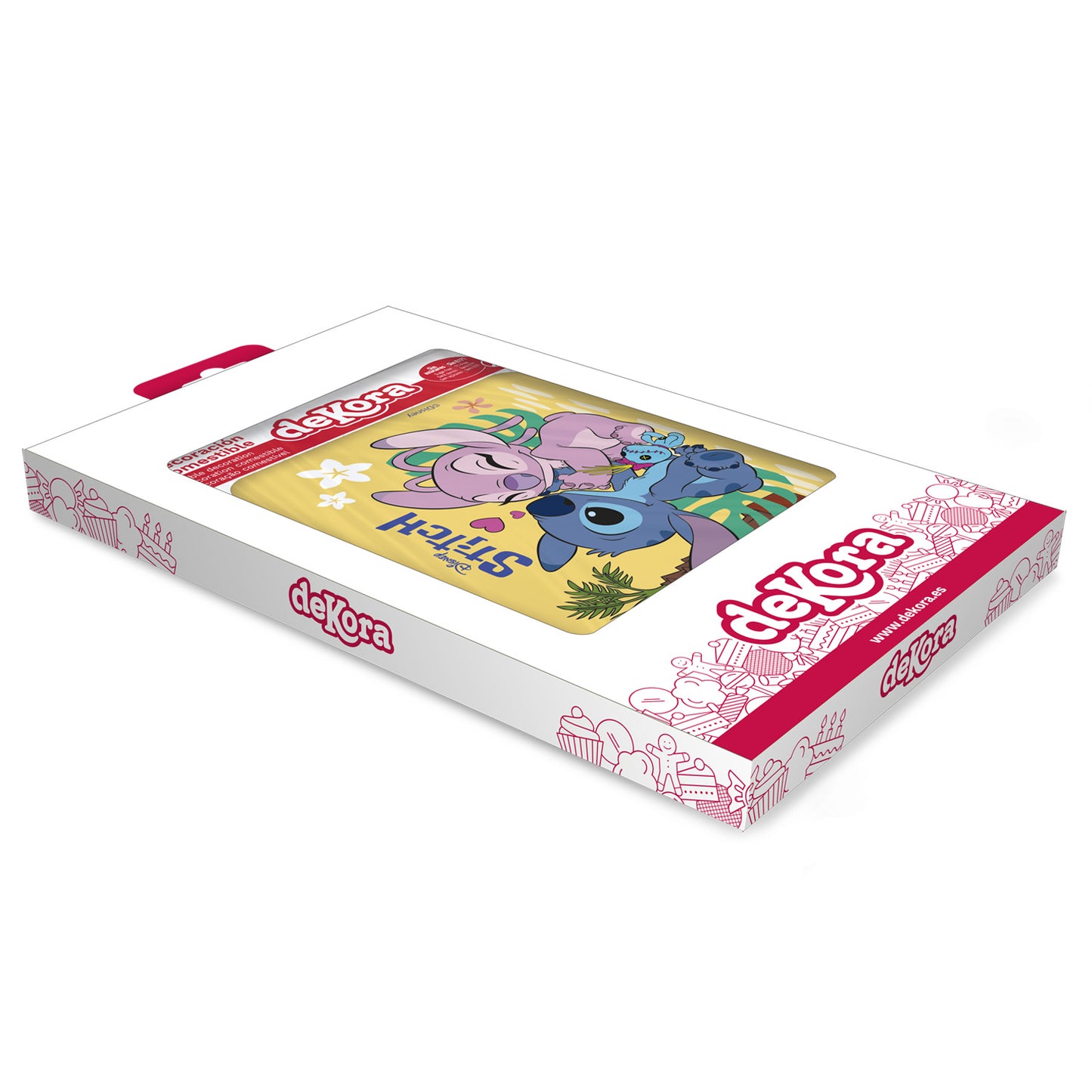 FOGLIO COMMESTIBILE PER TORTA STITCH 14,8X21CM A5