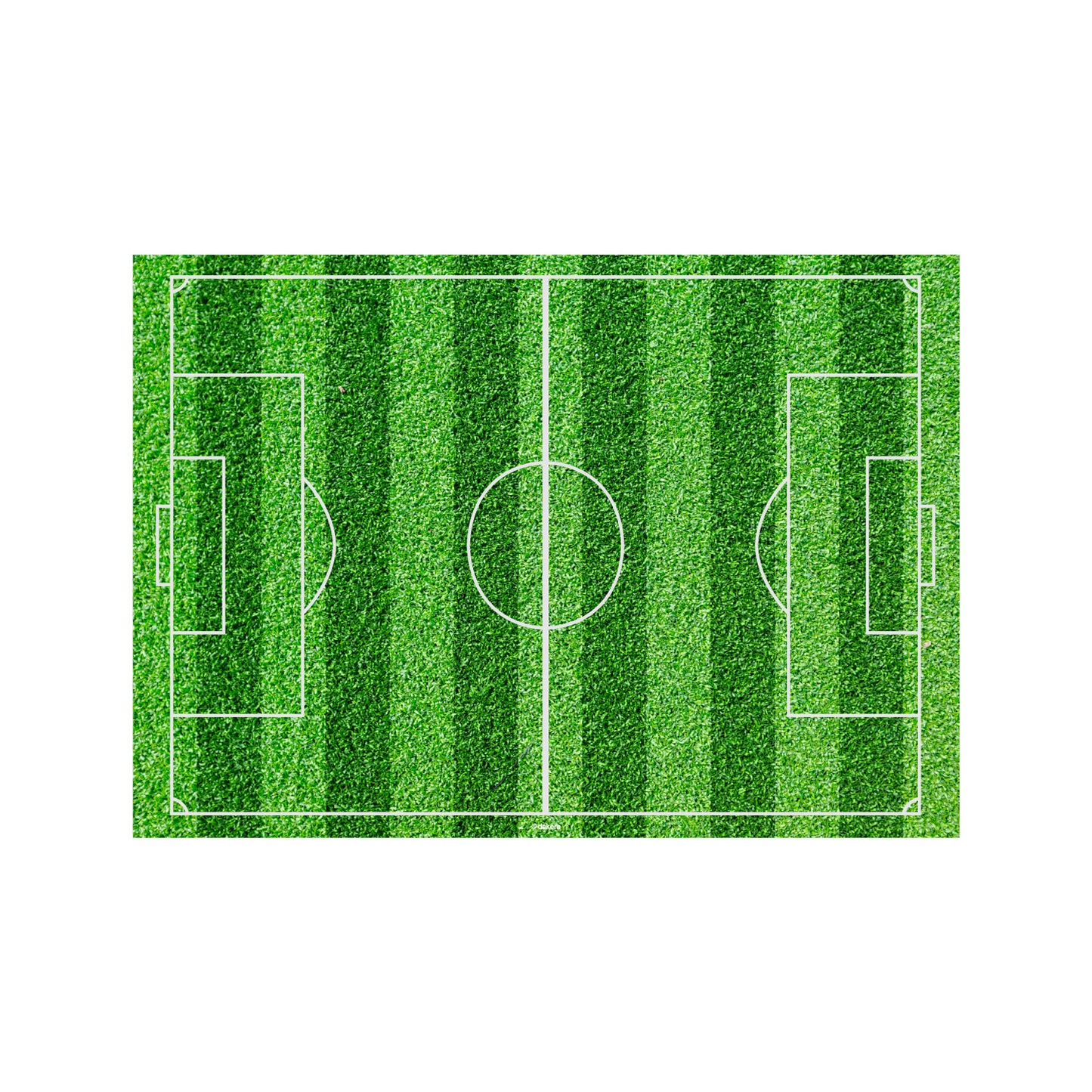 CAMPO FUTEBOL COMESTÍVEL PARA DECORAR BOLOS 14,8X21CM A5