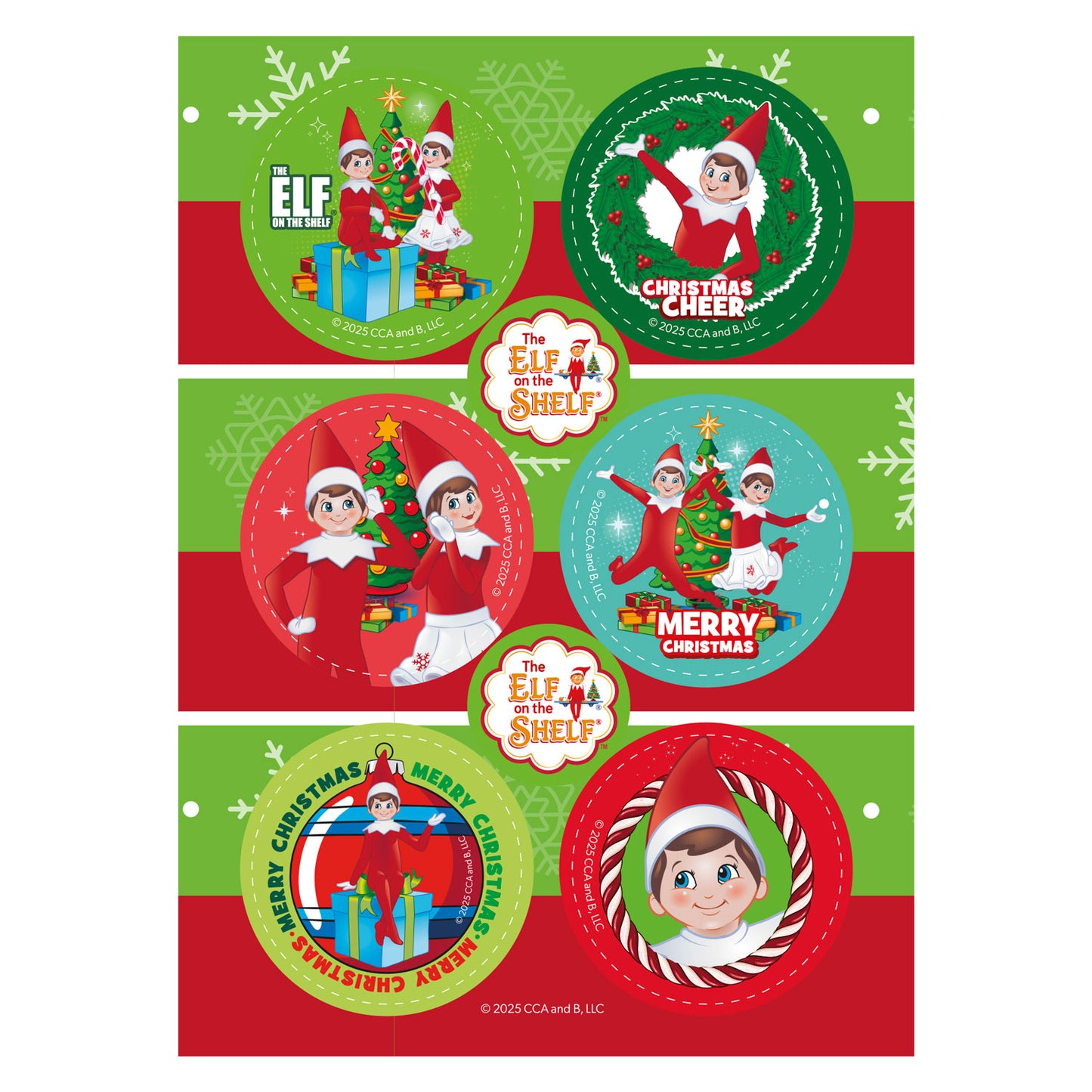 MIX DISQUES COMESTIBLES THE ELF 6U Ø 5,8CM