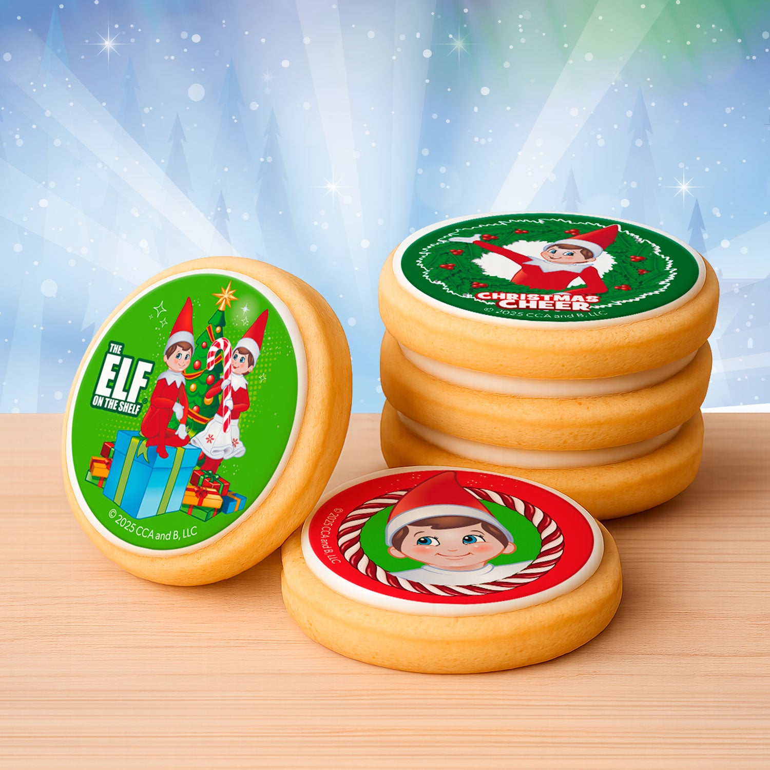 MIX DISQUES COMESTIBLES THE ELF 6U Ø 5,8CM