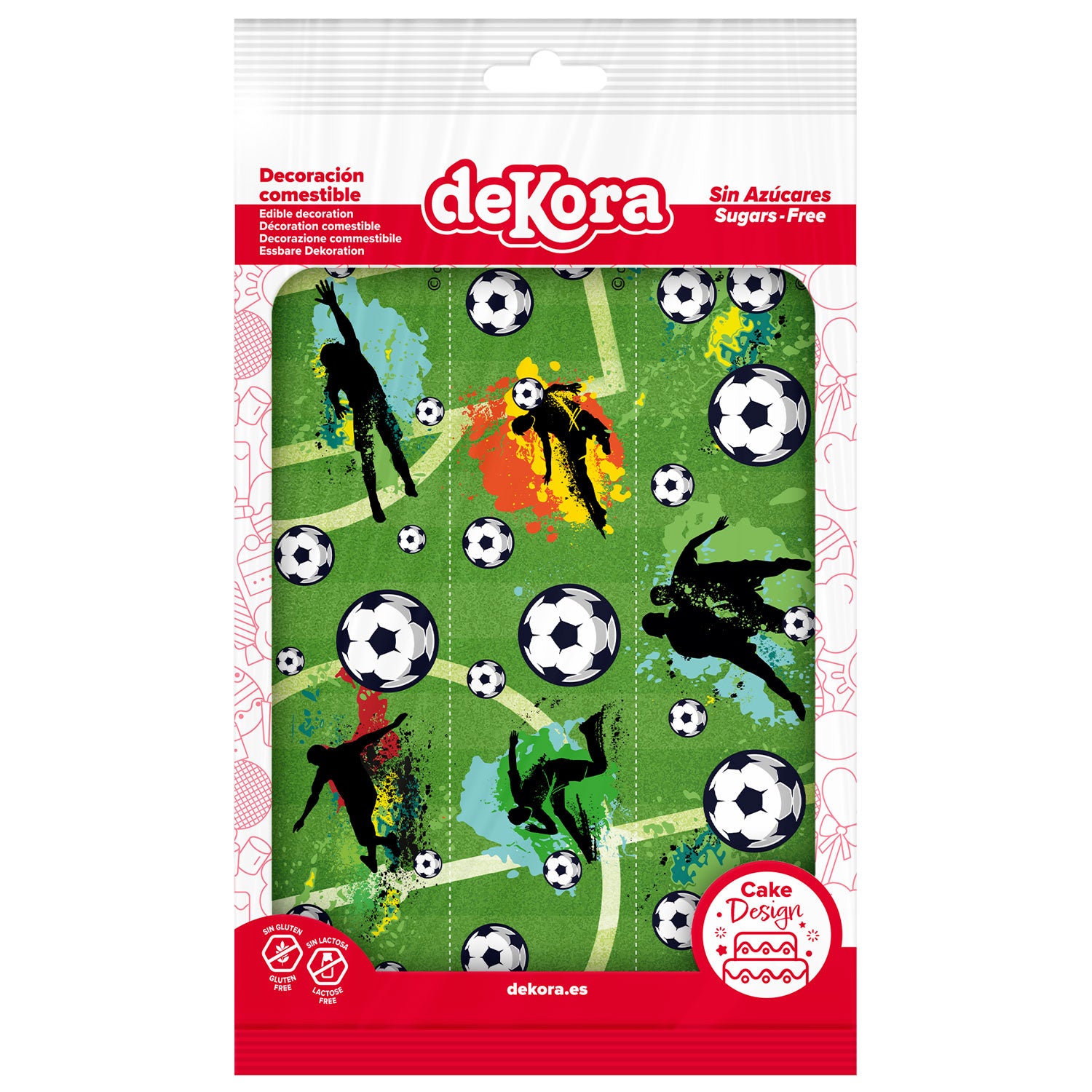 RIBBONS LAMINA COMESTIBLE FUTBOL A5 14,8X21CM