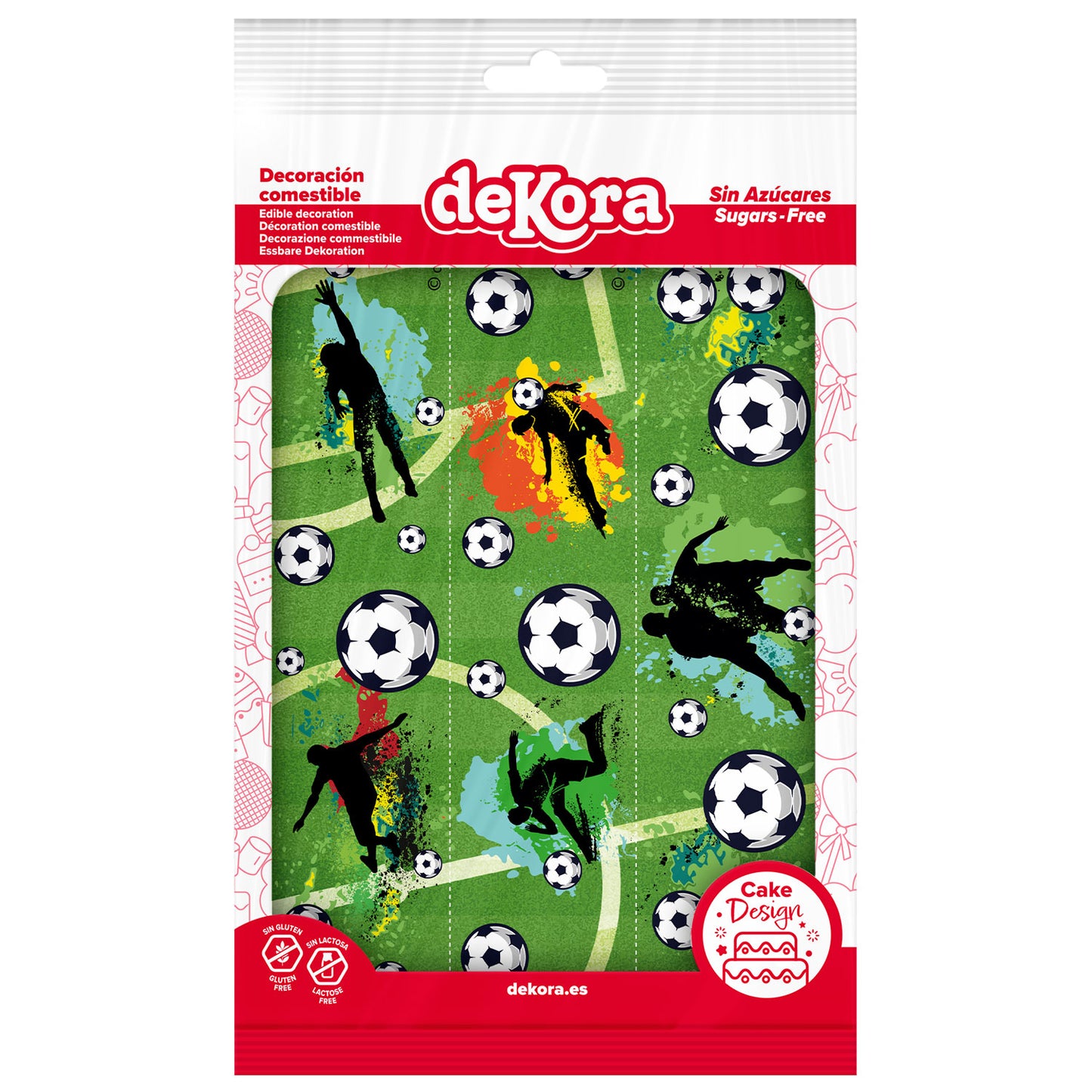 RIBBONS LAMINA COMESTIBLE FUTBOL A5 14,8X21CM