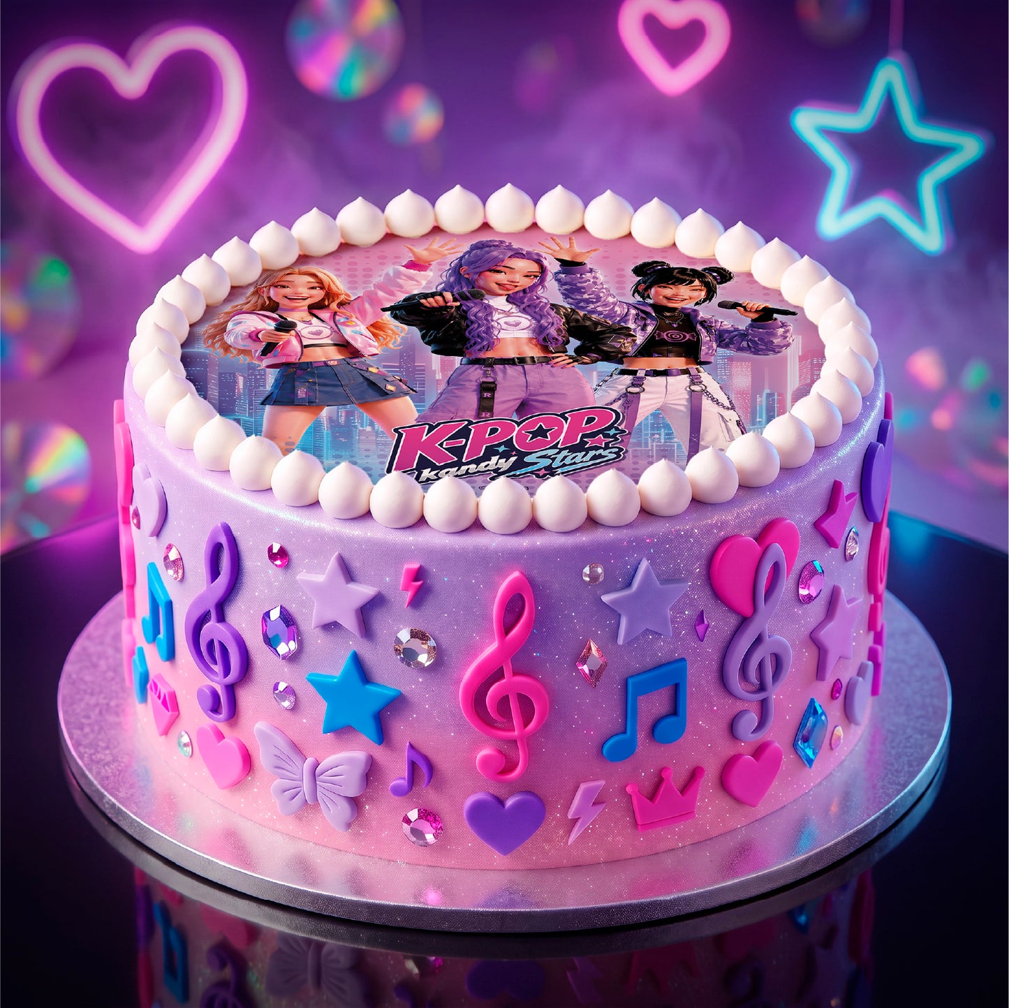 DISCO COMESTIBLE KPOP KANDY STARS 20CM