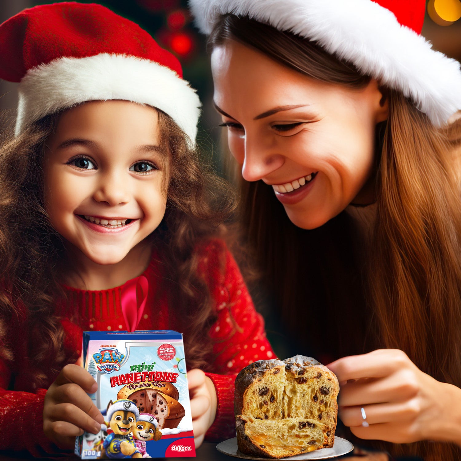 PANETTONE CON CHOCOLATE PAW PATROL 100GR