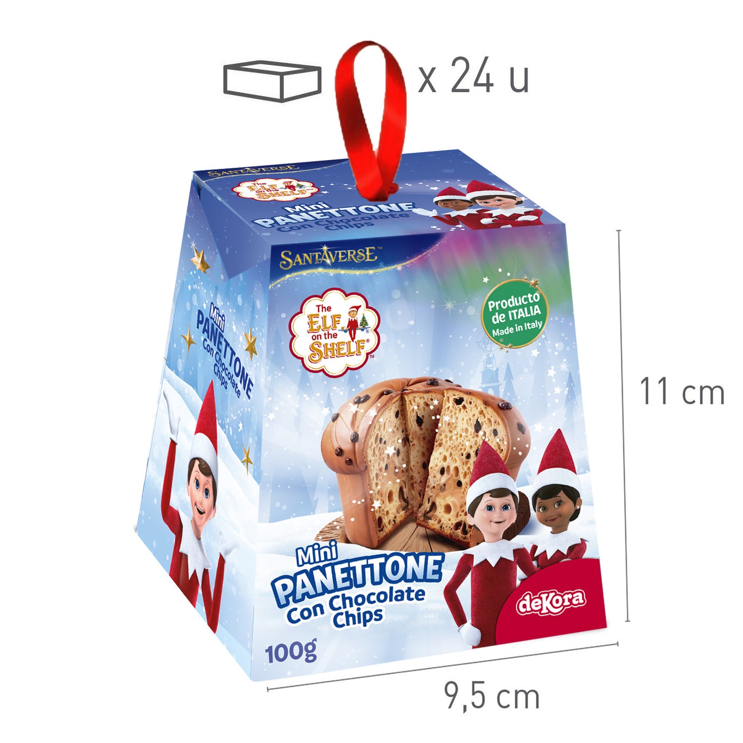 PANETTONE CON CIOCCOLATOTHE ELF 100GR
