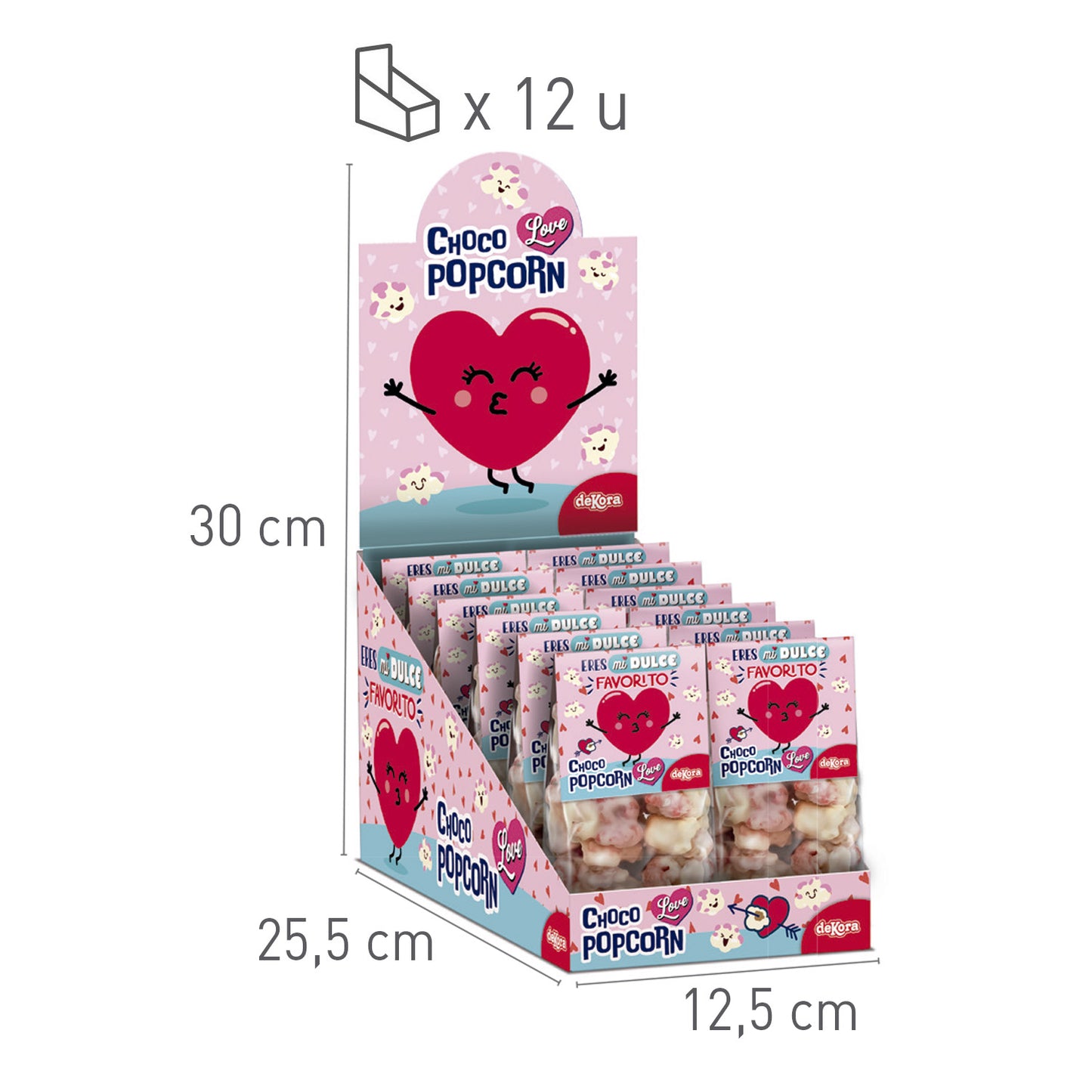 POPCORN CHOCO LOVE 45GR