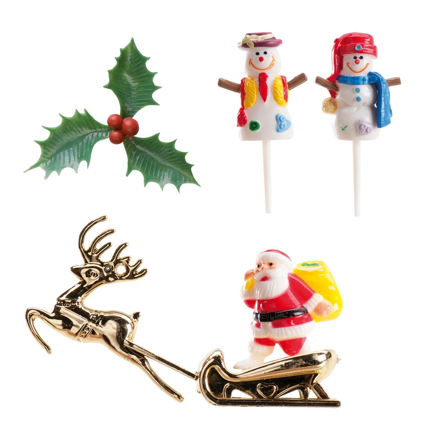 KIT 6 PIEZAS NAVIDAD