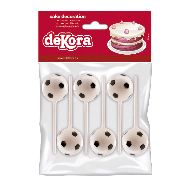 BOX 12 KITS 6 PLASTIC FOOTBALLS