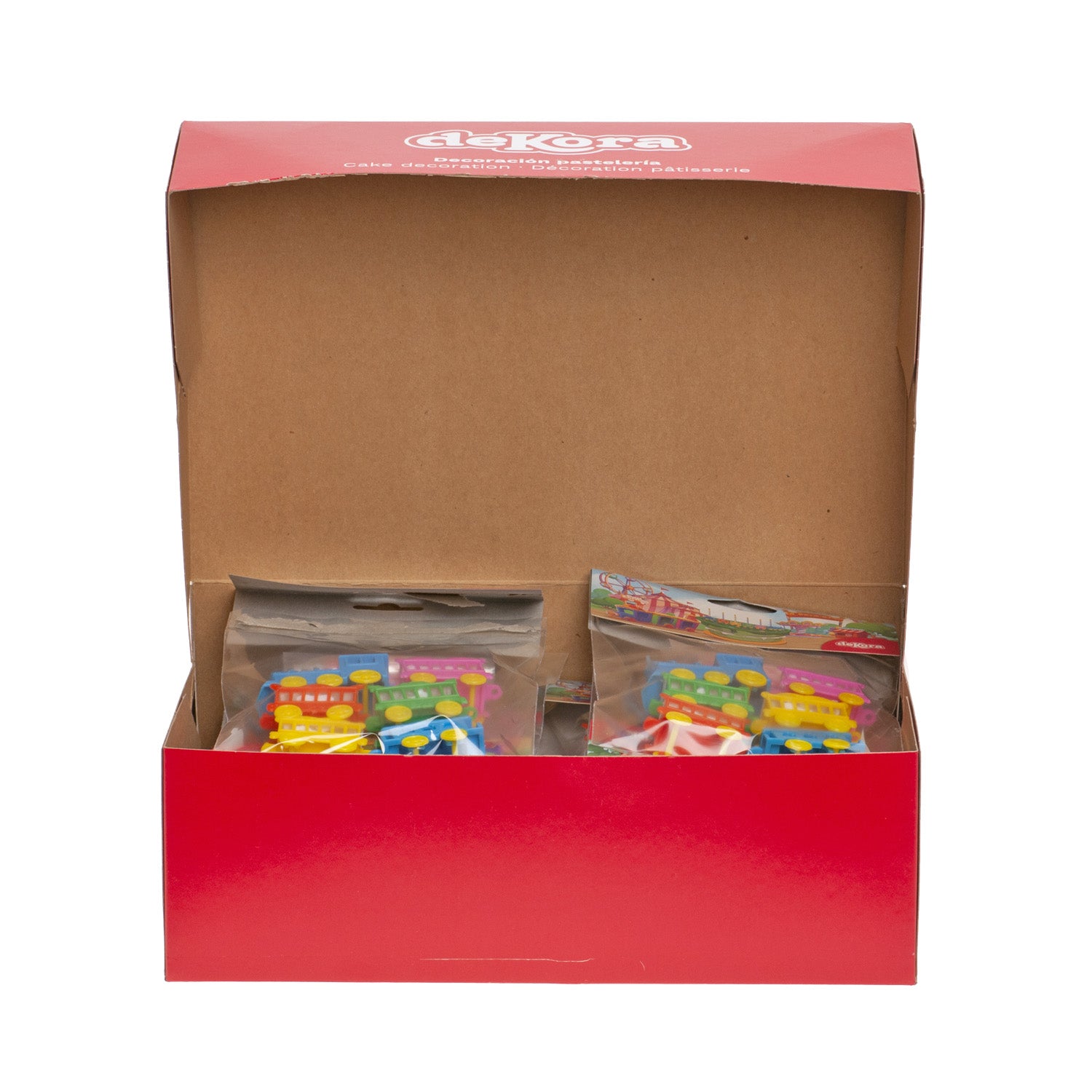 KIT PVC RETAIL CIRQUE AVEC 10 BOUGIES POUR DÉCORER LES GÂTEAUX