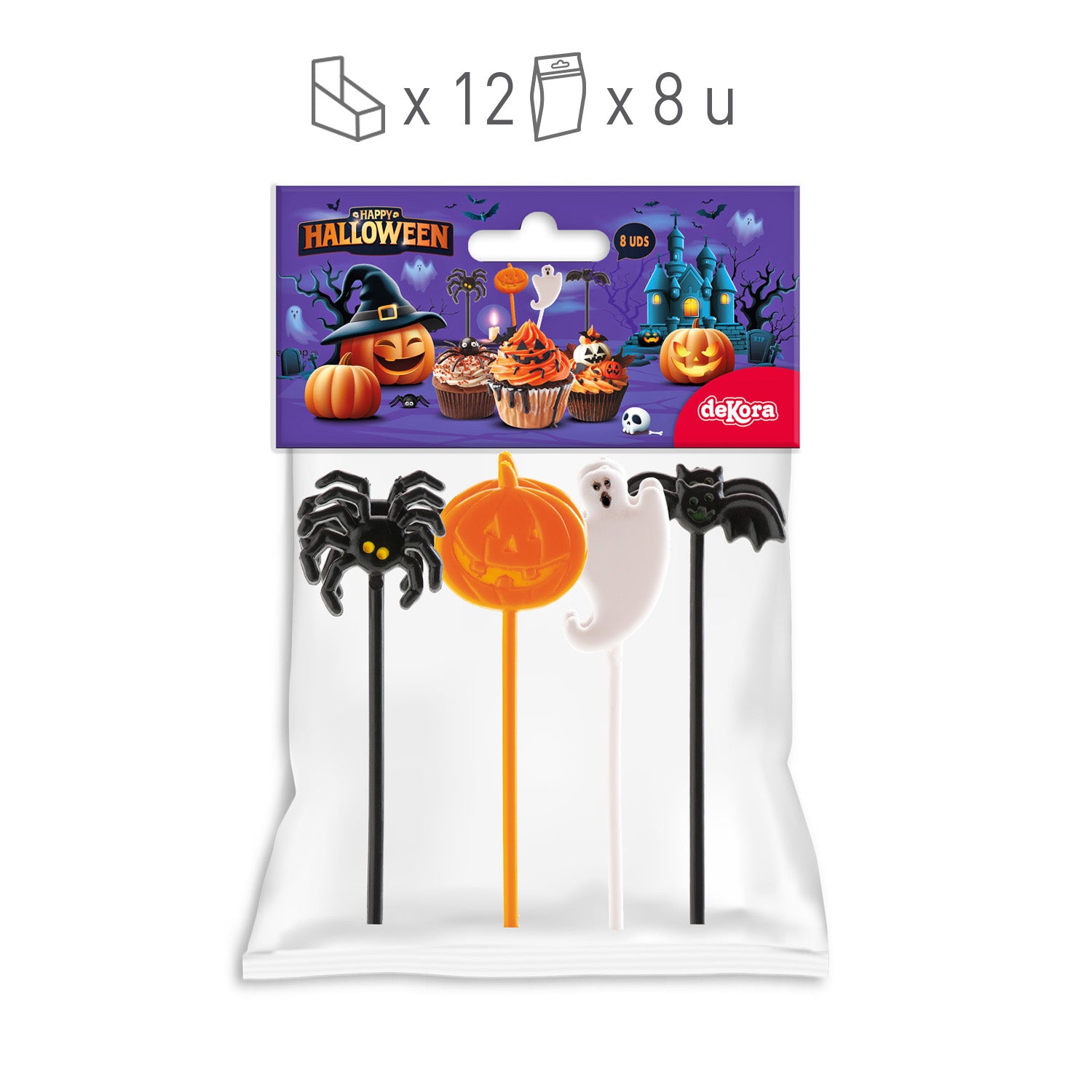 KIT DI ASSORTIMENTO DI TOPPERS DI HALLOWEEN