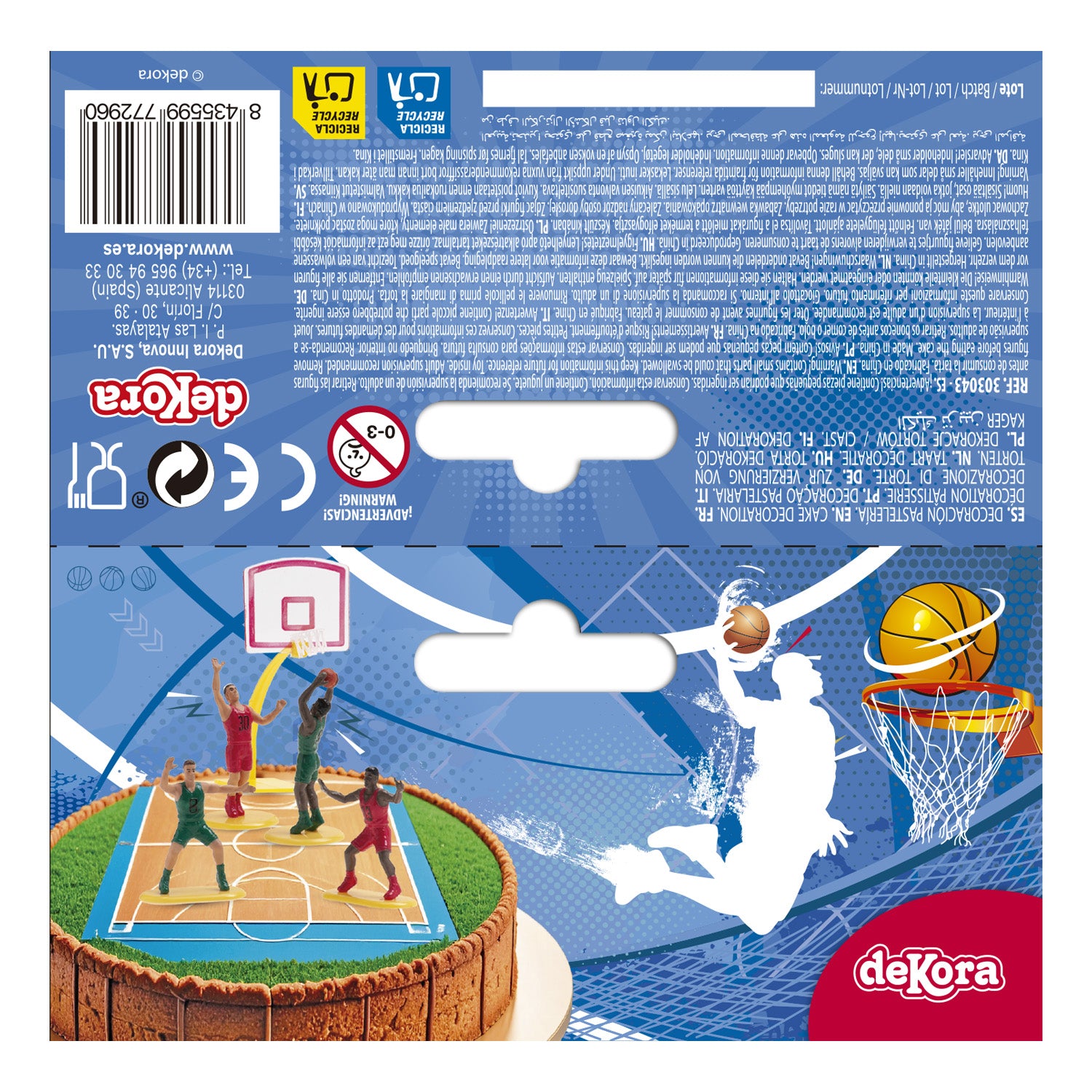 KIT PVC BALONCESTO Y CANASTA