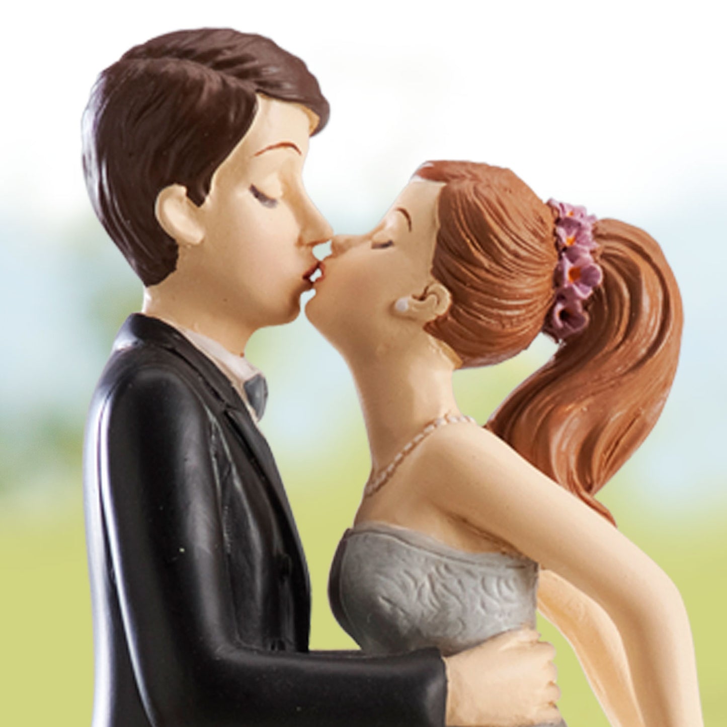 PARES DE CASAMENTO BEIJO 16 CM